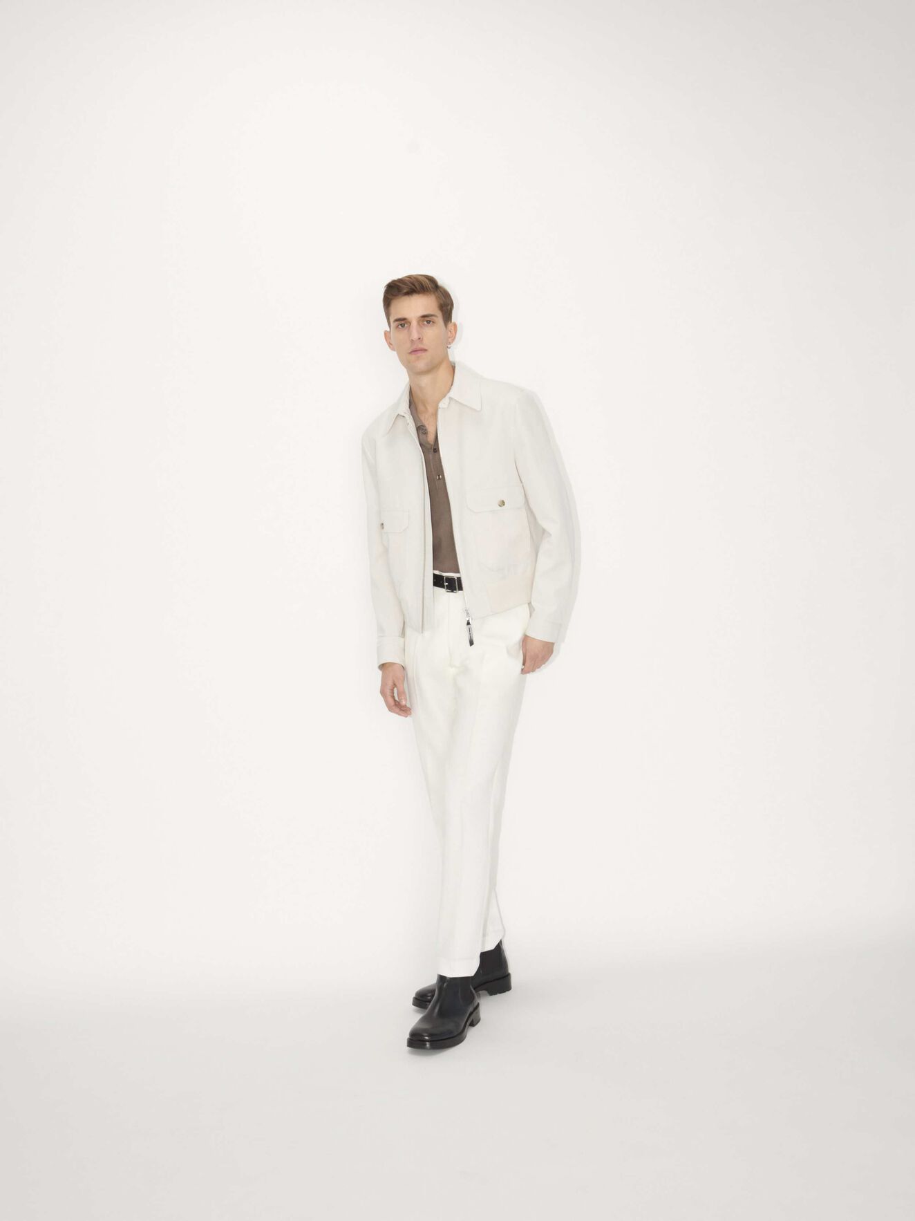 Alessomk Jacket in Moonbeam from Tiger of Sweden Alessomk Jacket in Moonbeam from Tiger of Sweden