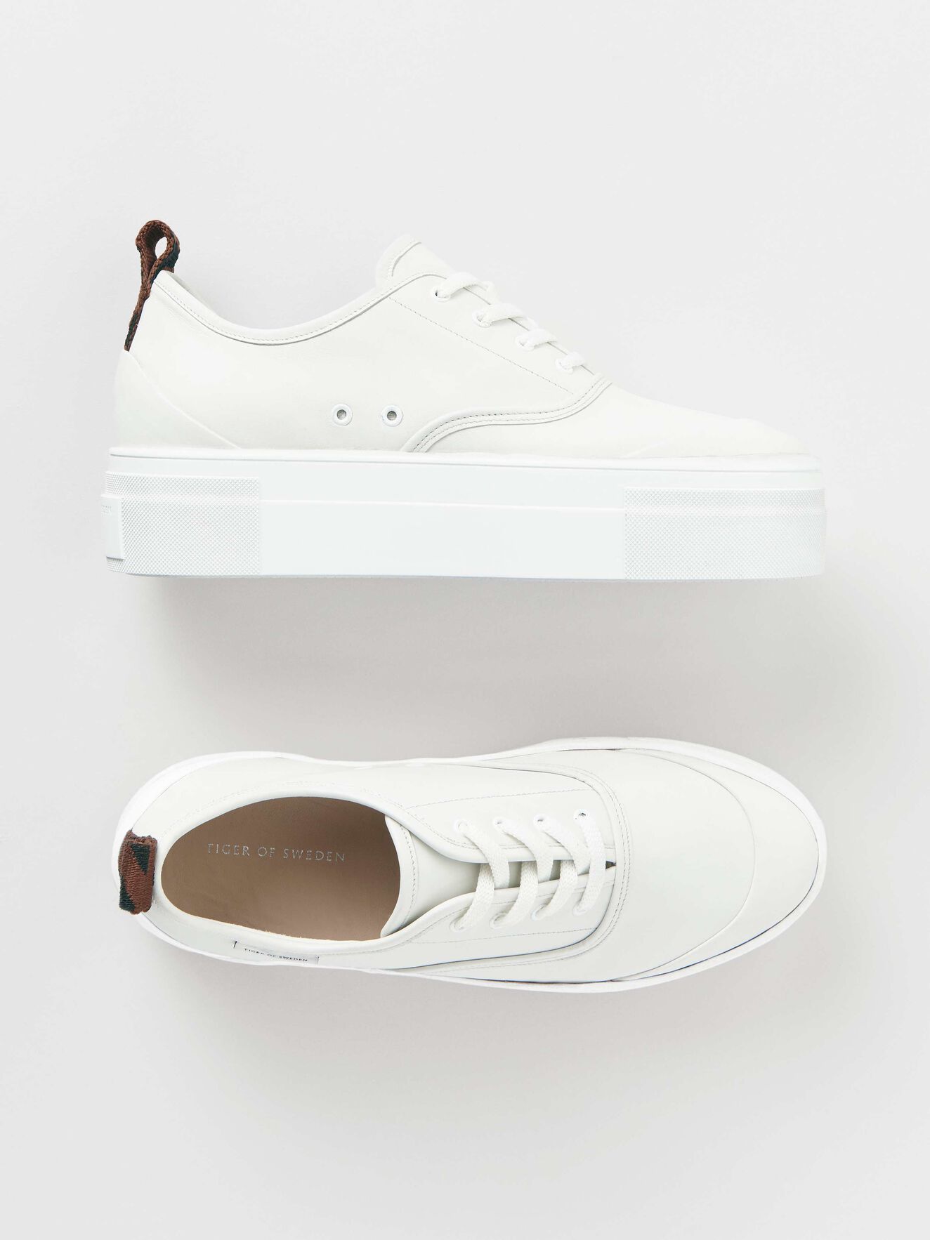 Stilobate Sneakers in White from Tiger of Sweden Stilobate Sneakers in White from Tiger of Sweden