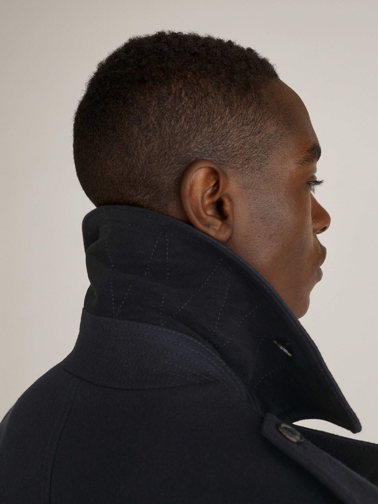 Cammel Coat in Dark Sea from Tiger of Sweden Cammel Coat in Dark Sea from Tiger of Sweden