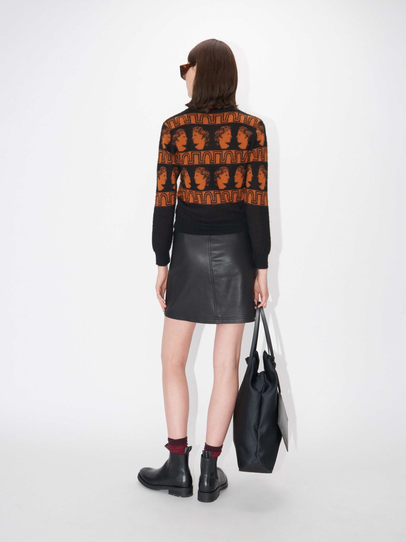 Scree Pullover in Print from Tiger of Sweden Scree Pullover in Print from Tiger of Sweden