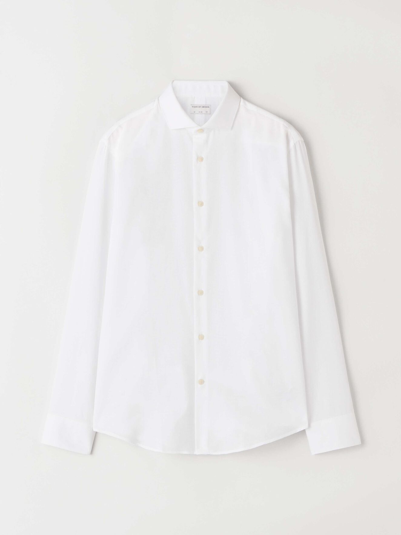 Farrell 5 Shirt in Pure white from Tiger of Sweden Farrell 5 Shirt in Pure white from Tiger of Sweden
