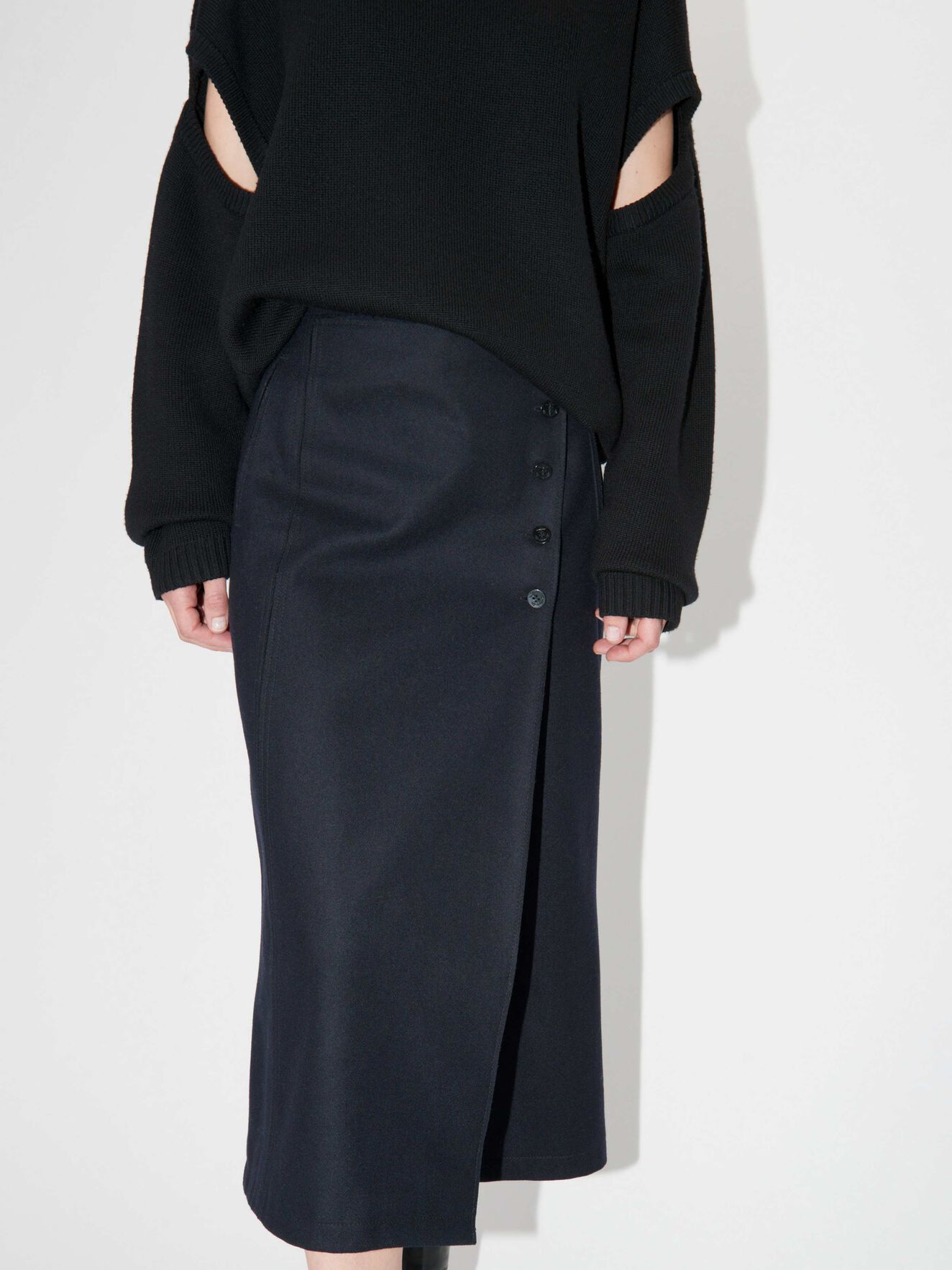 Ovara Skirt in Light Ink from Tiger of Sweden Ovara Skirt in Light Ink from Tiger of Sweden