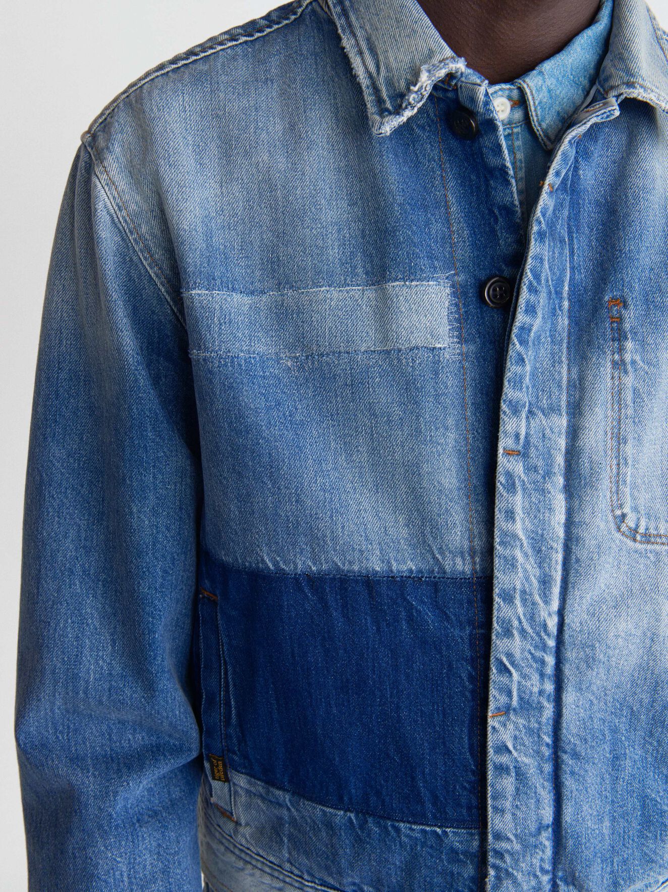 Ren Jacke in Medium Blue from Tiger of Sweden Ren Jacke in Medium Blue from Tiger of Sweden