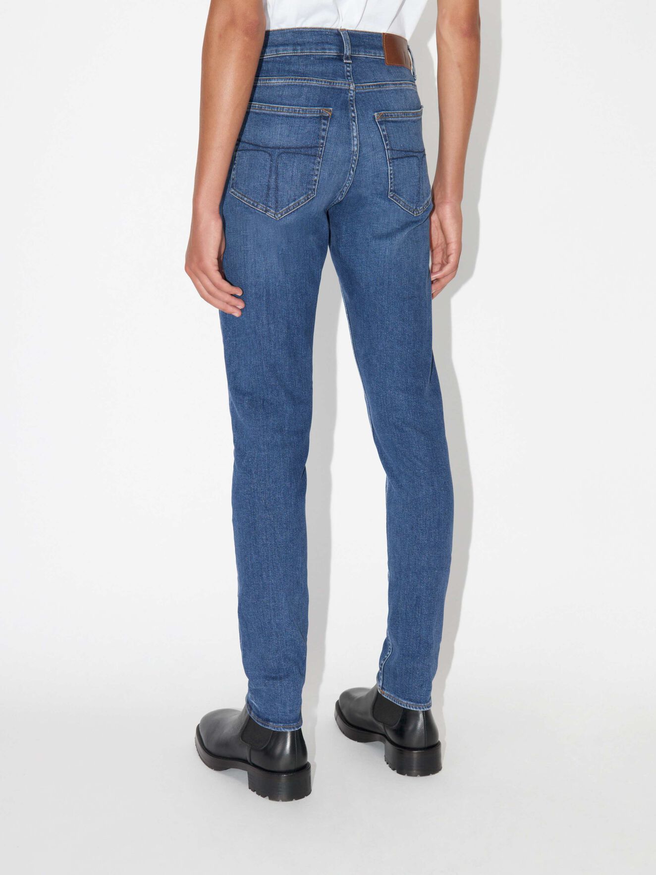 Evolve Jeans in Medium Blue from Tiger of Sweden Evolve Jeans in Medium Blue from Tiger of Sweden