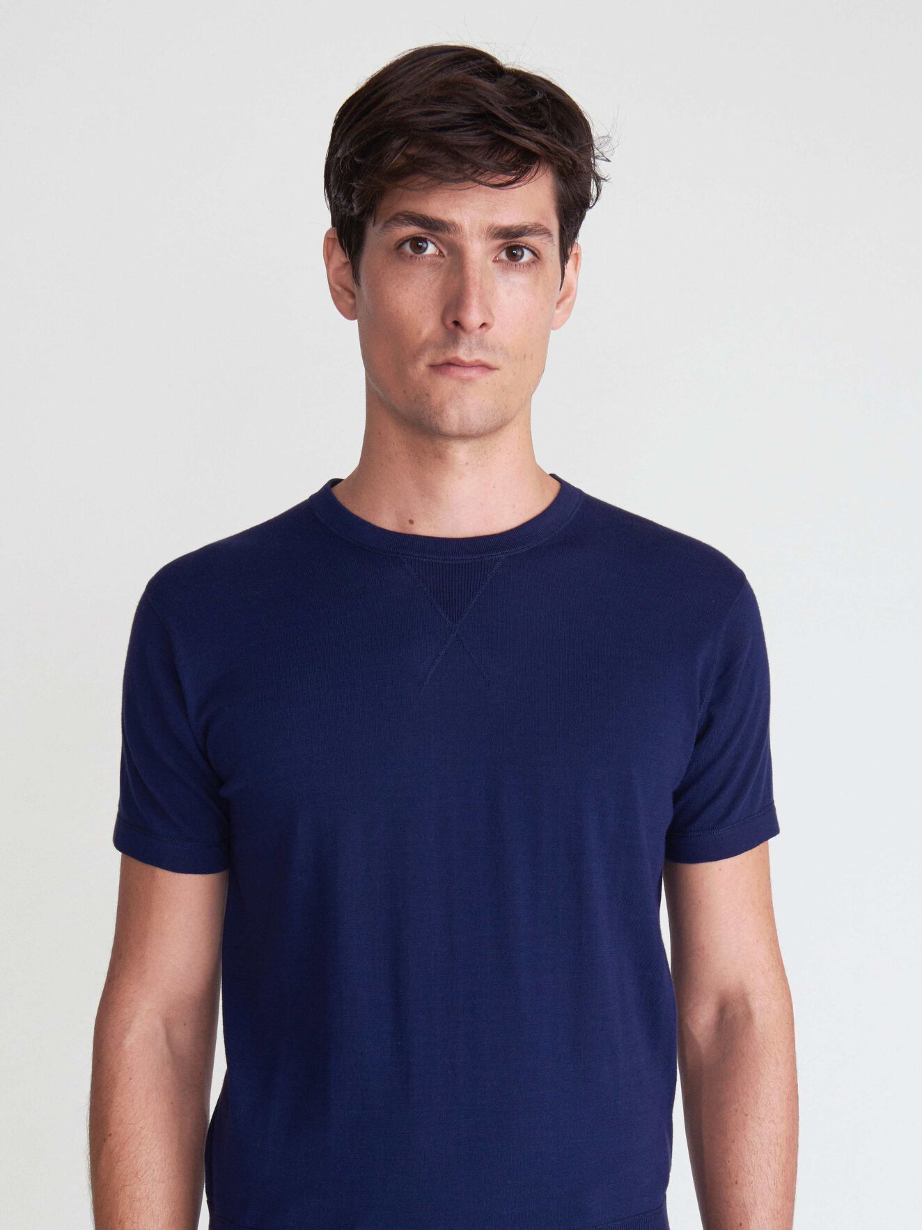 Noland Pullover in Light Ink from Tiger of Sweden Noland Pullover in Light Ink from Tiger of Sweden