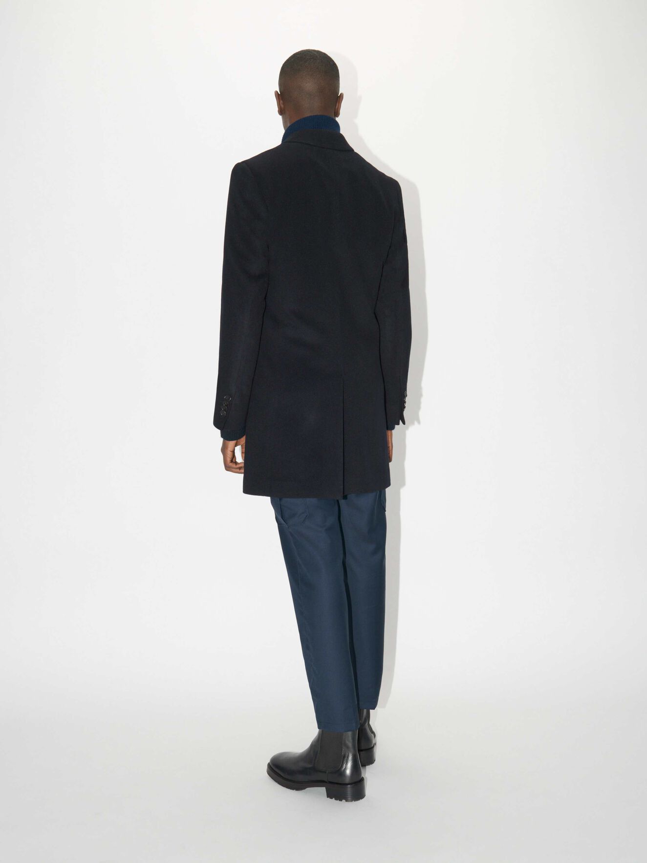 Cempo Coat in Light Ink from Tiger of Sweden Cempo Coat in Light Ink from Tiger of Sweden
