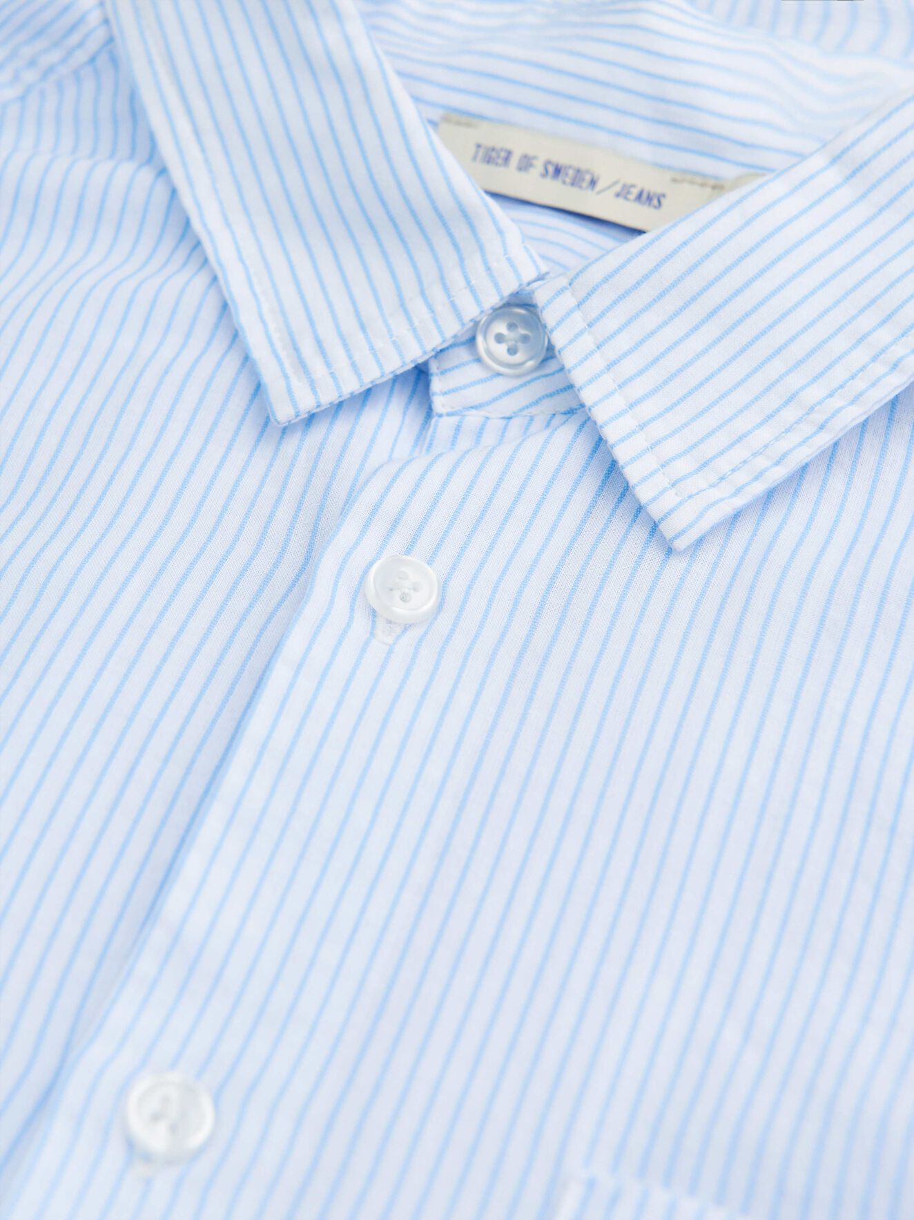 Bardan Shirt in Chambray Blue from Tiger of Sweden Bardan Shirt in Chambray Blue from Tiger of Sweden