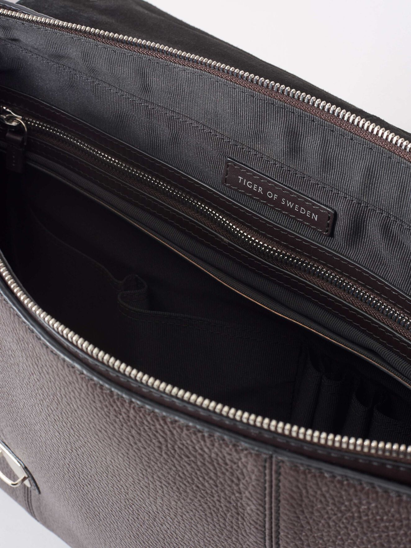 Bridon Tasche in Dark Brown from Tiger of Sweden Bridon Tasche in Dark Brown from Tiger of Sweden