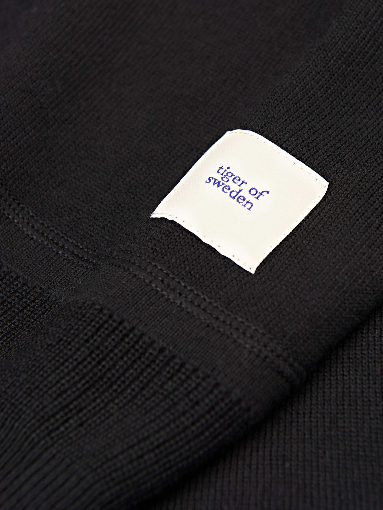 Cairn Pullover in Black from Tiger of Sweden Cairn Pullover in Black from Tiger of Sweden