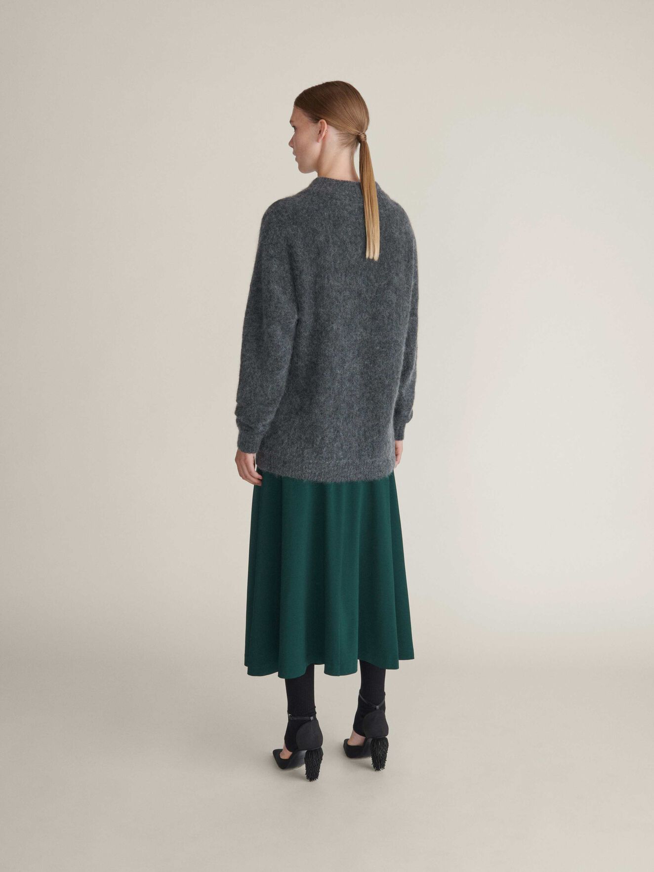 Cassio Pullover in Iron Grey from Tiger of Sweden Cassio Pullover in Iron Grey from Tiger of Sweden
