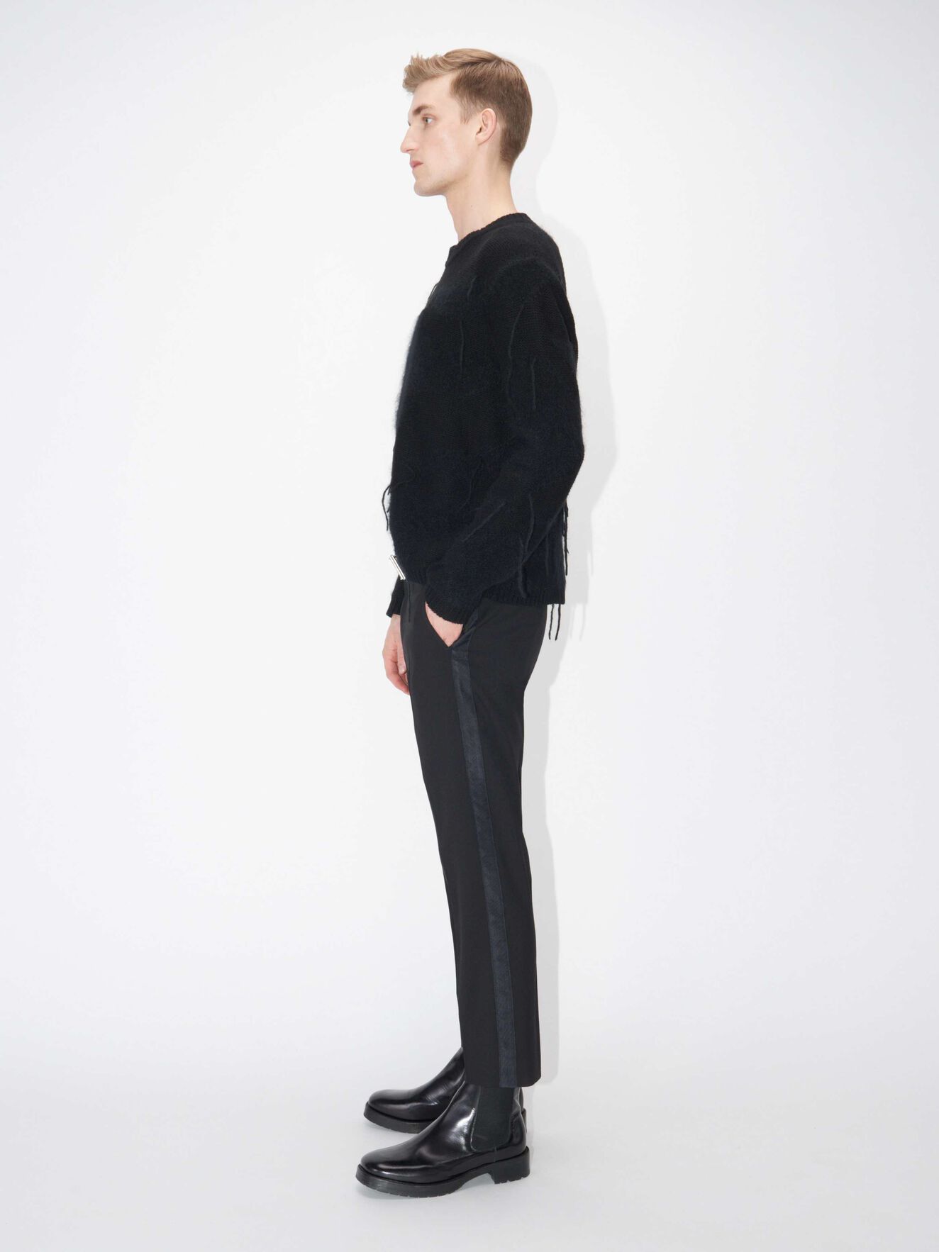 Maurits Pullover in Black from Tiger of Sweden Maurits Pullover in Black from Tiger of Sweden