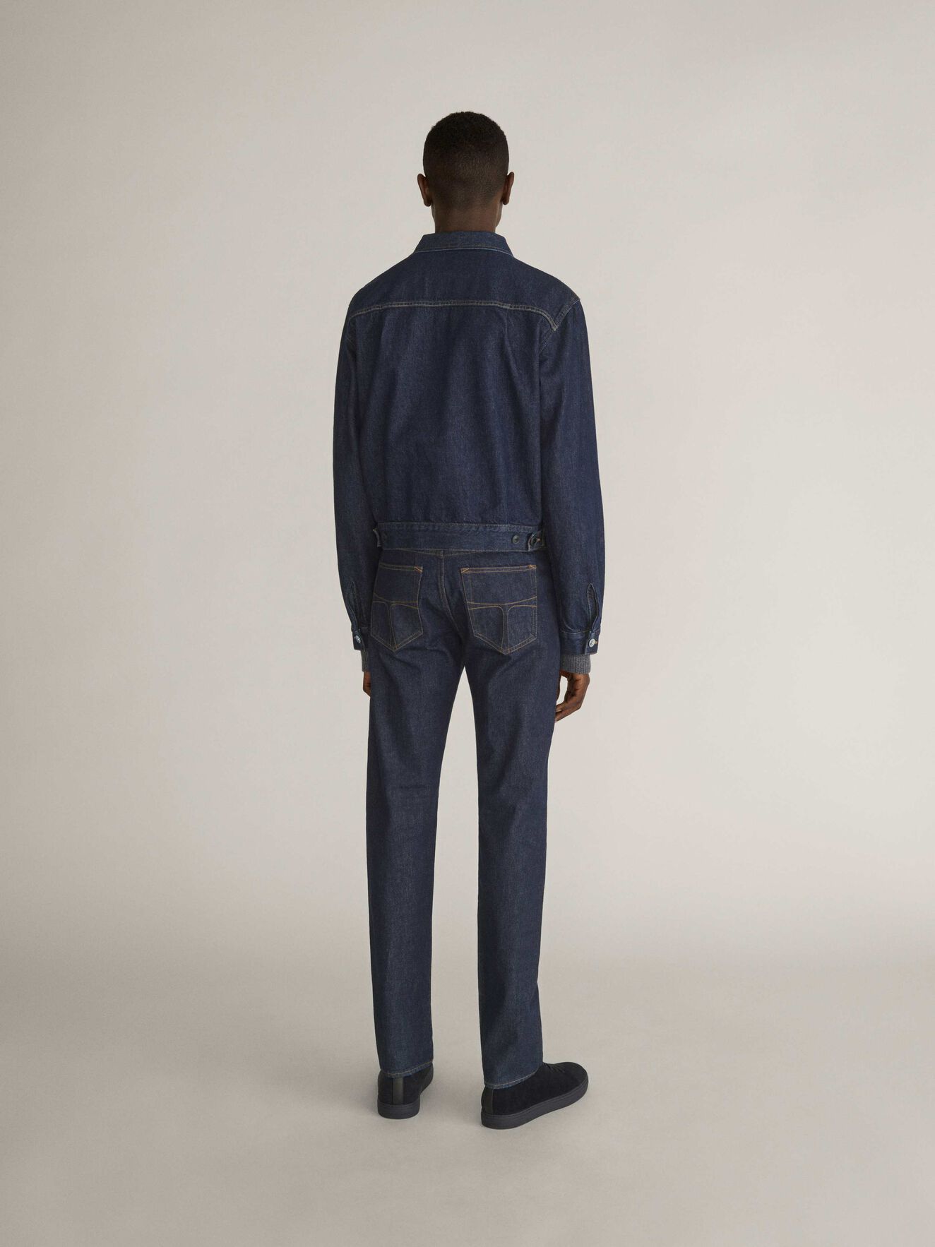 Ry Zip Jacket in Royal Blue from Tiger of Sweden Ry Zip Jacket in Royal Blue from Tiger of Sweden