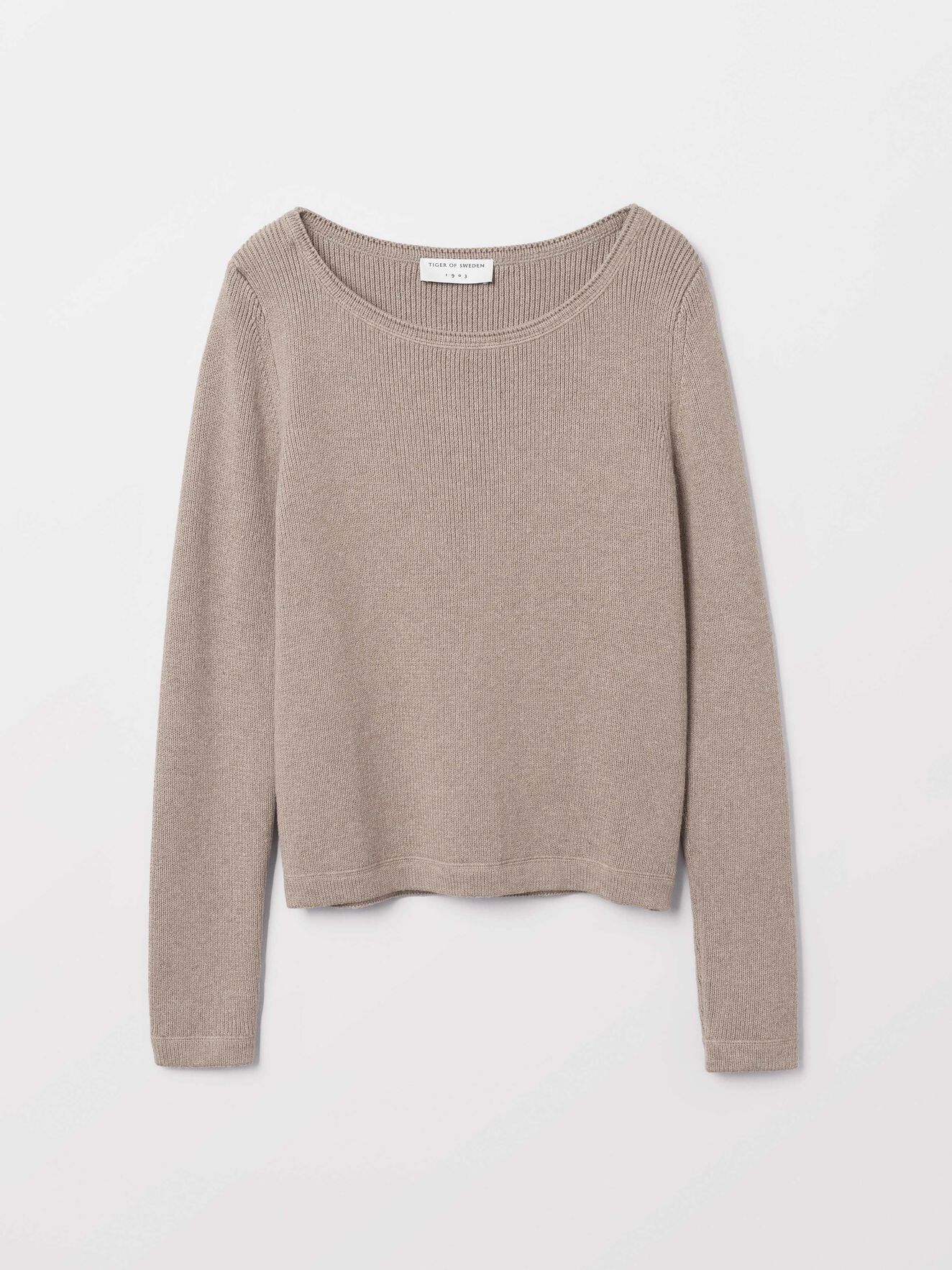 Tanako Pullover in Macchiato from Tiger of Sweden Tanako Pullover in Macchiato from Tiger of Sweden