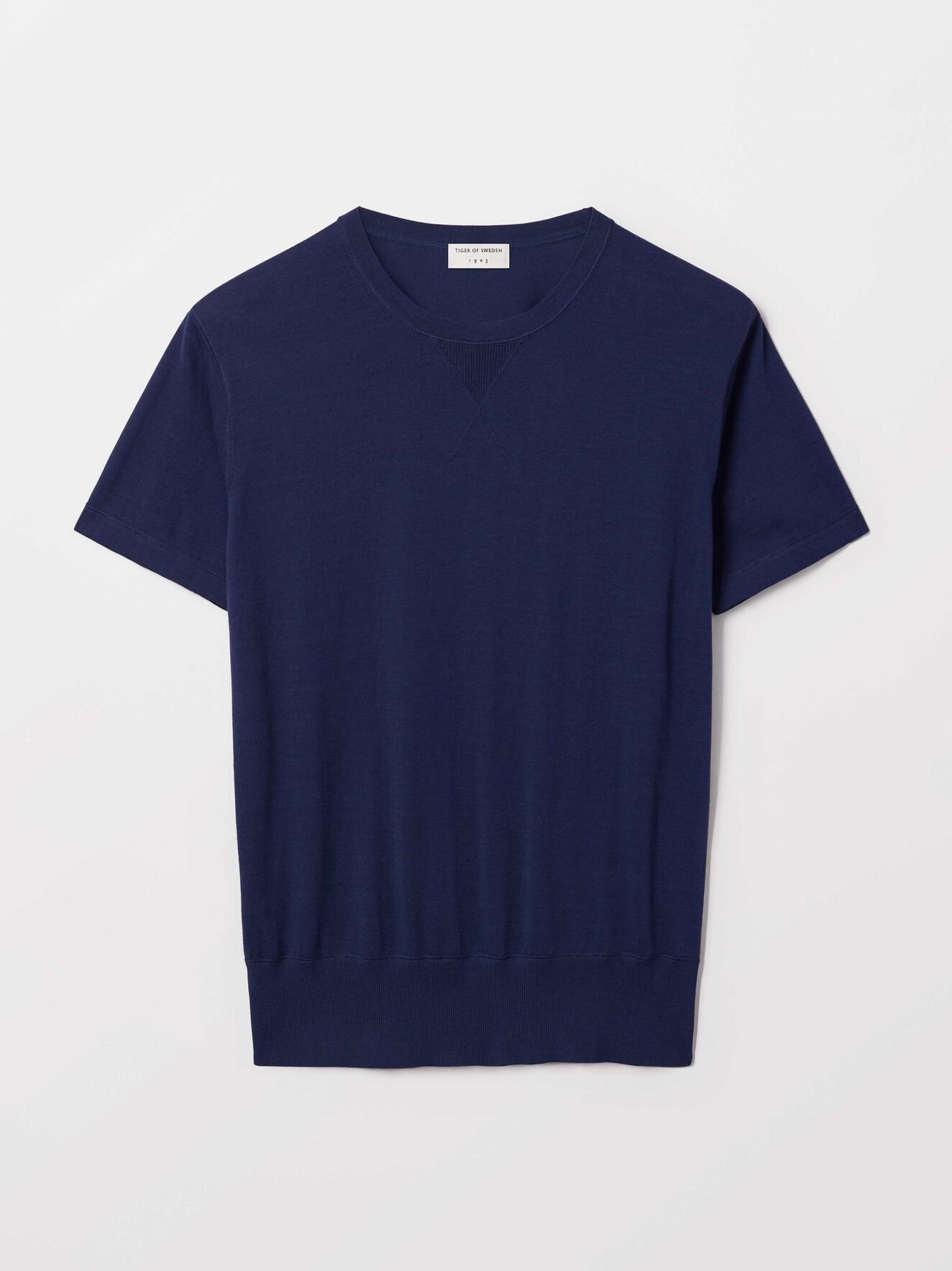 Noland Pullover in Light Ink from Tiger of Sweden Noland Pullover in Light Ink from Tiger of Sweden