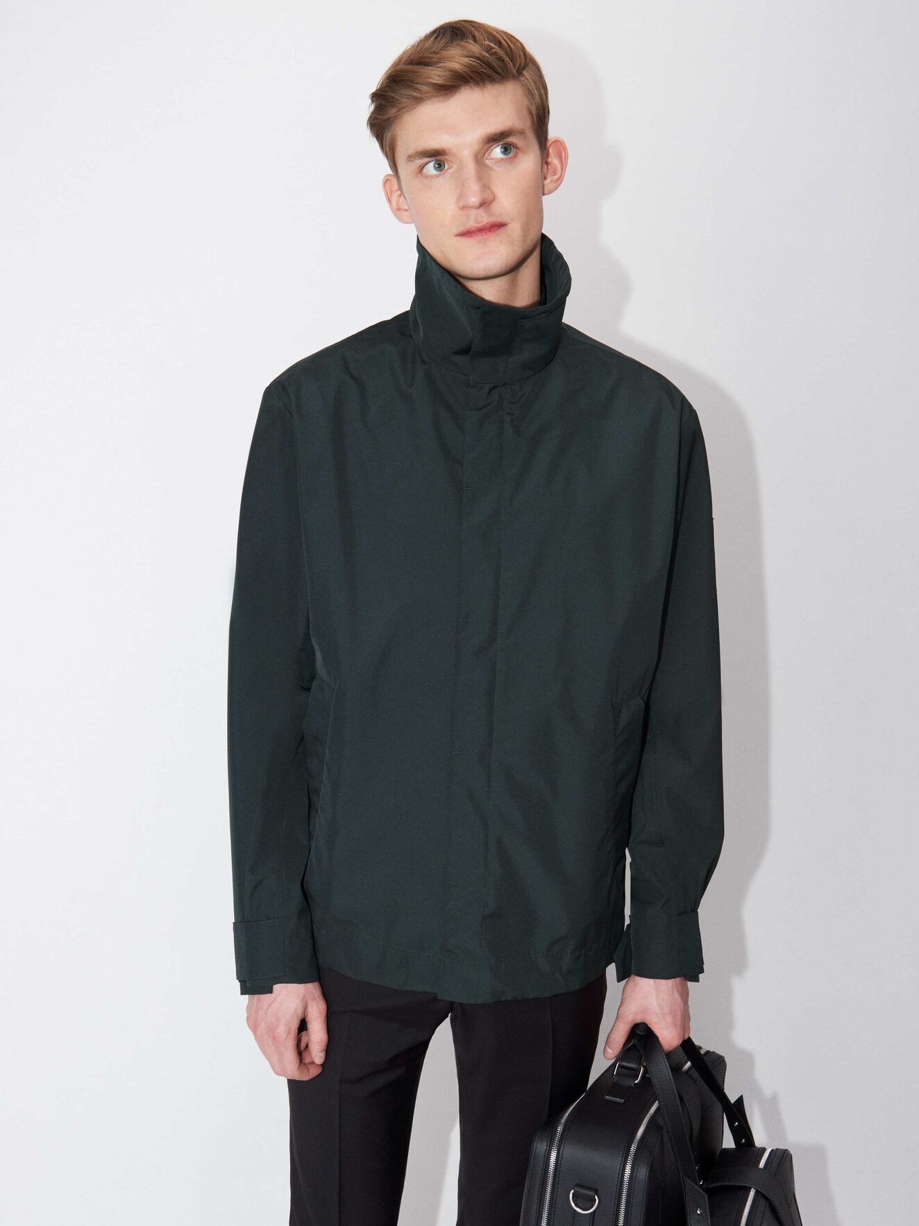 Orvil Jacke in Scarab Green from Tiger of Sweden Orvil Jacke in Scarab Green from Tiger of Sweden