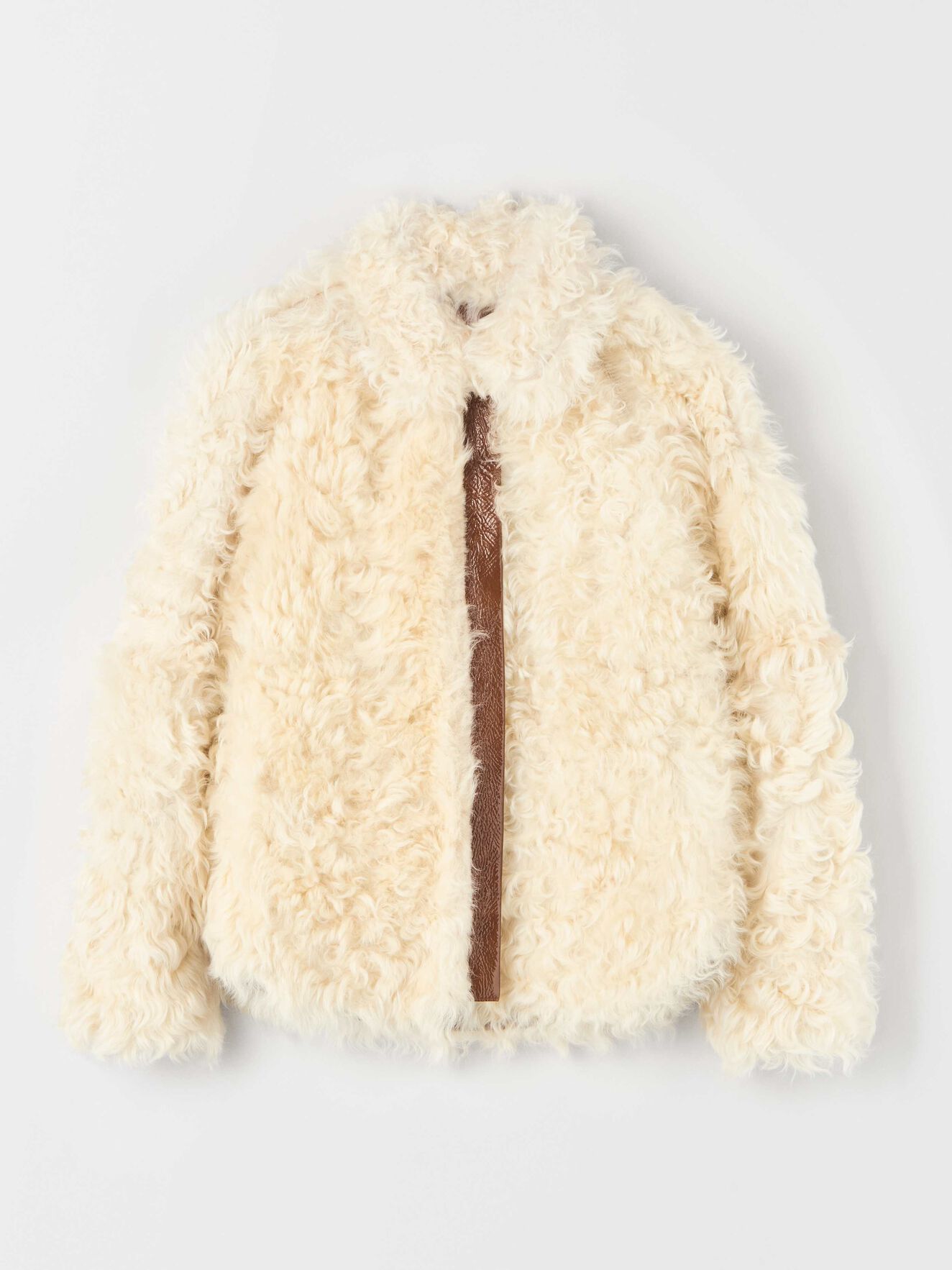 Furbee Jacket in Star White from Tiger of Sweden Furbee Jacket in Star White from Tiger of Sweden
