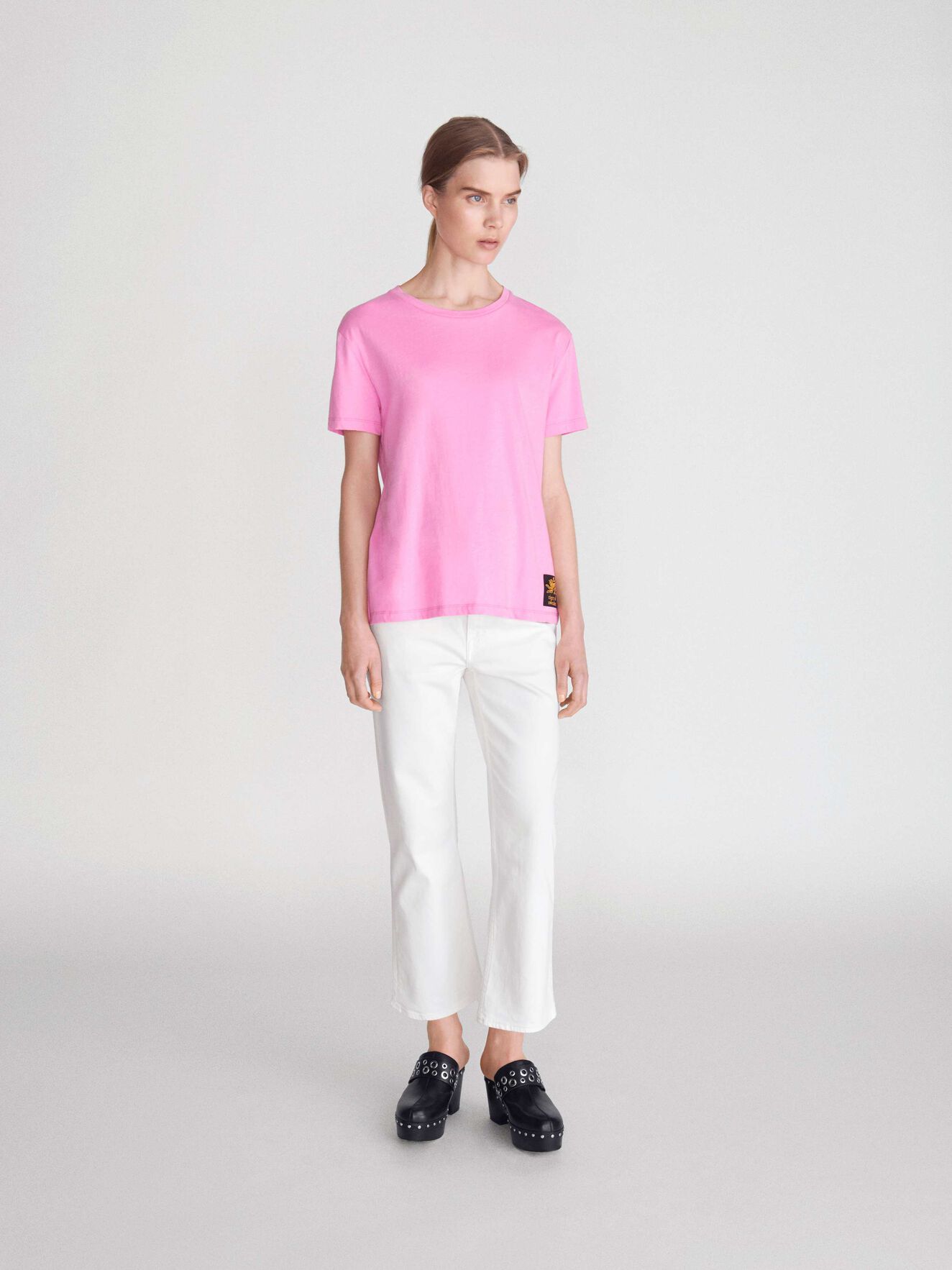 Dawn T-Shirt in Pink from Tiger of Sweden Dawn T-Shirt in Pink from Tiger of Sweden