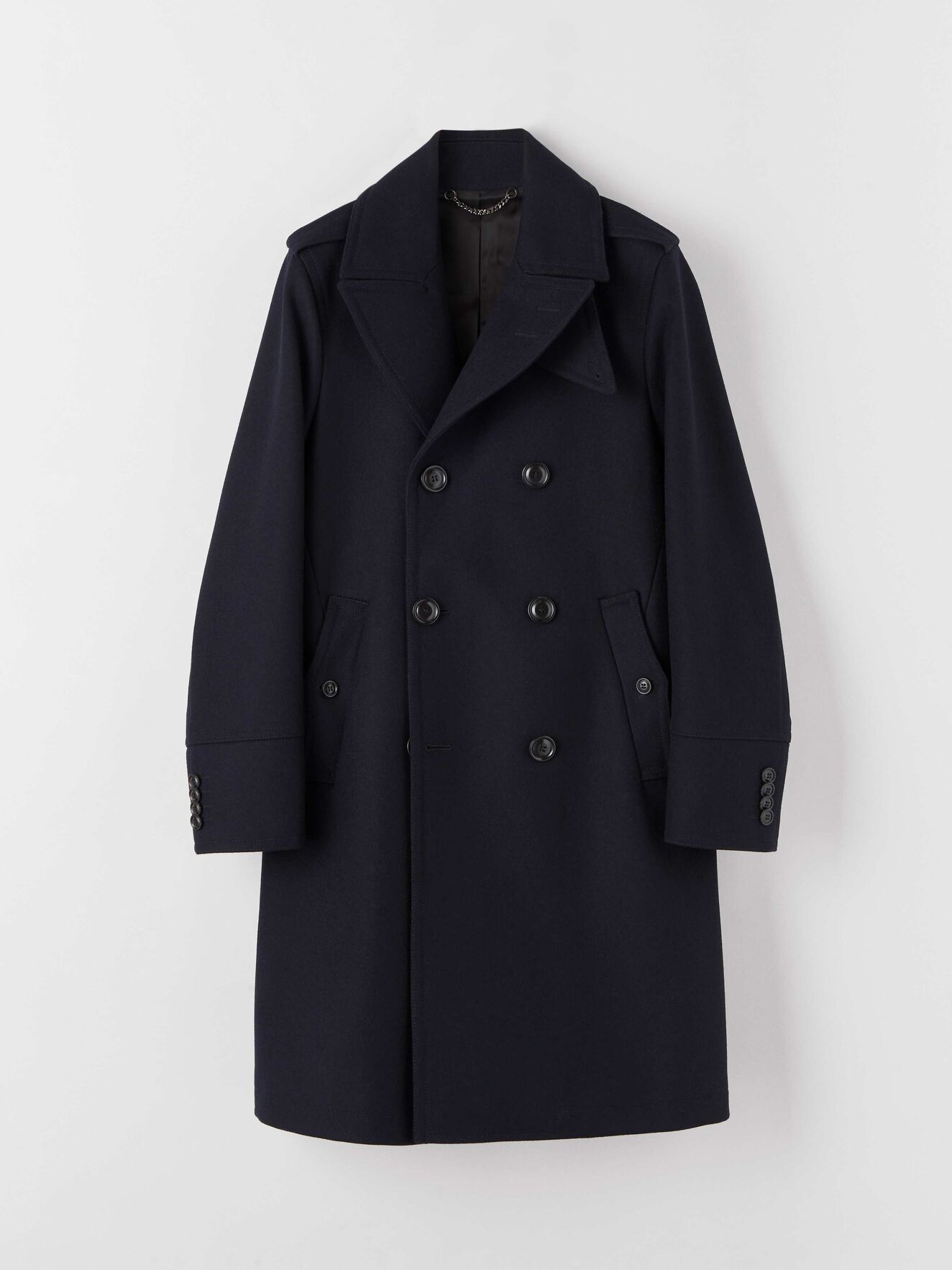 Camelo Coat in Light Ink from Tiger of Sweden Camelo Coat in Light Ink from Tiger of Sweden