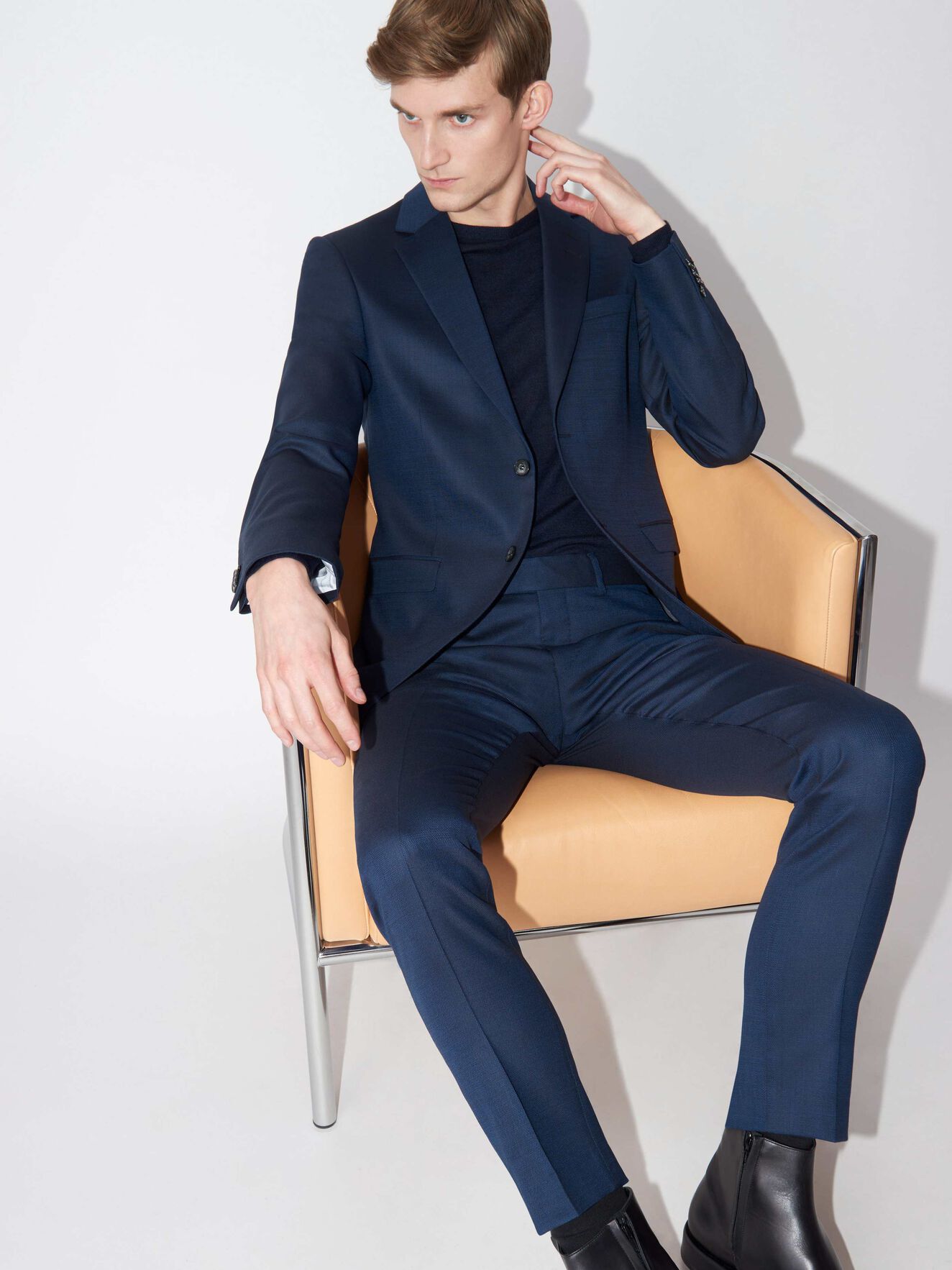 Jamonte Blazer in Country Blue from Tiger of Sweden Jamonte Blazer in Country Blue from Tiger of Sweden