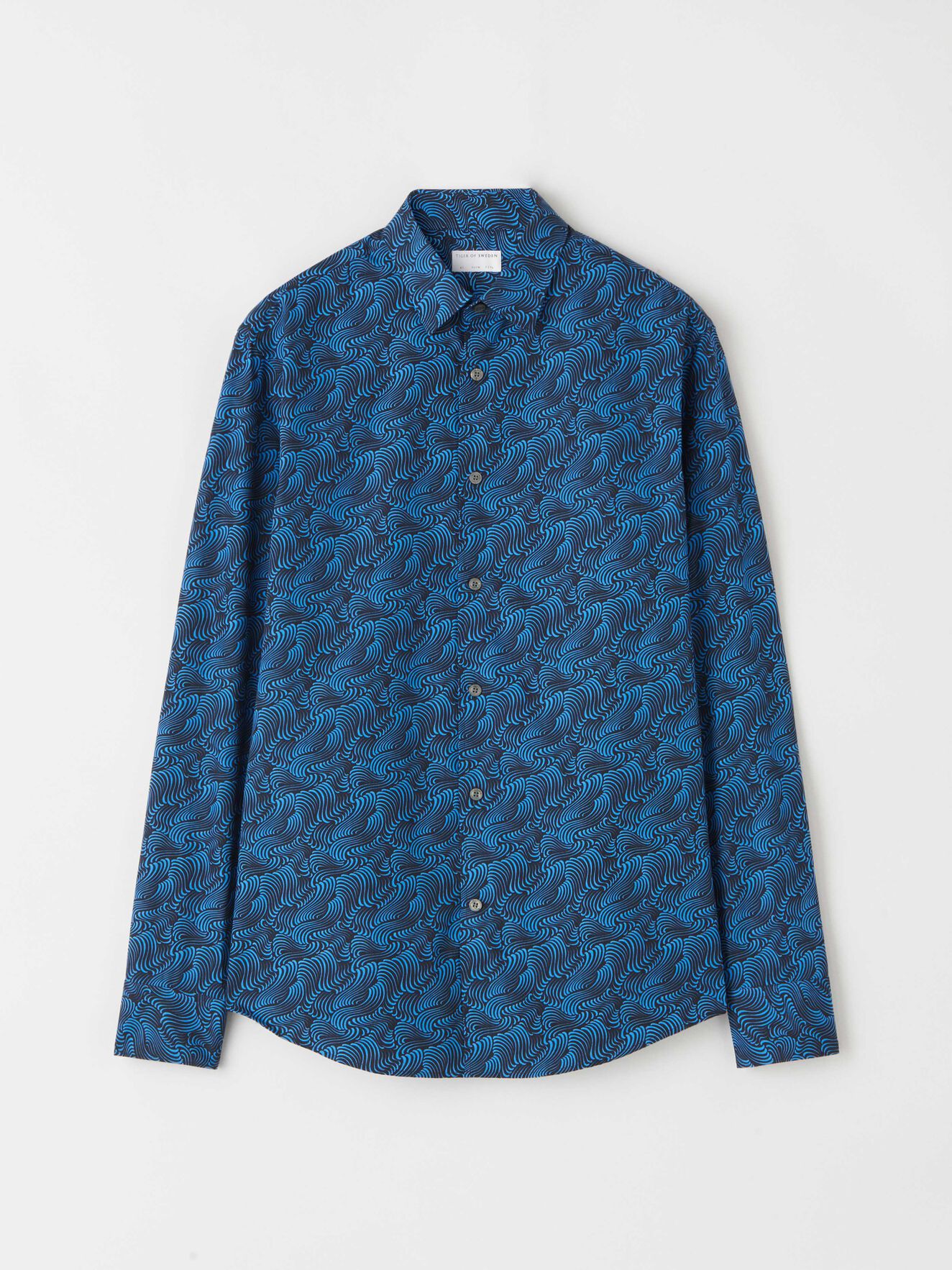 Farrell 4 Shirt in Print from Tiger of Sweden Farrell 4 Shirt in Print from Tiger of Sweden