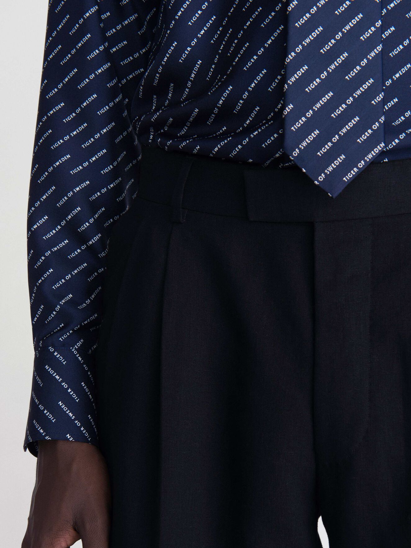 Trolosa Trousers in Black from Tiger of Sweden Trolosa Trousers in Black from Tiger of Sweden