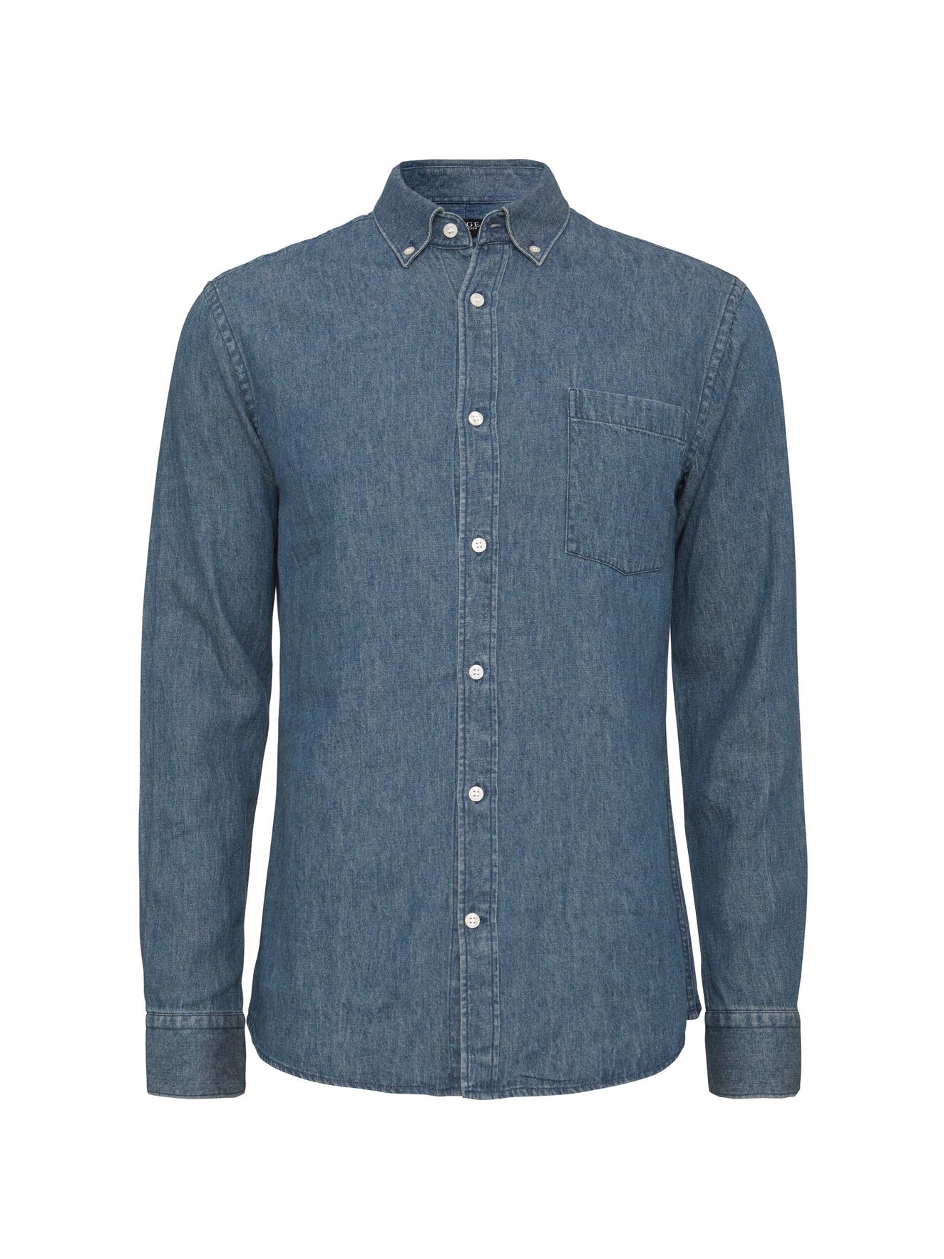 Donald 4 Hemd in Soft Blue Melange from Tiger of Sweden Donald 4 Hemd in Soft Blue Melange from Tiger of Sweden