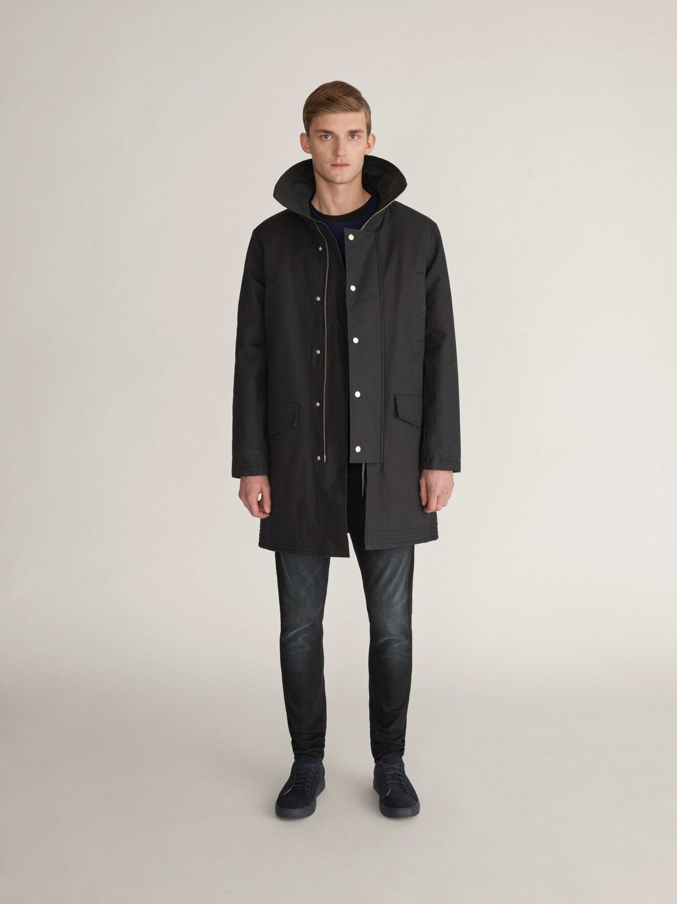 Contract Parka in Black from Tiger of Sweden Contract Parka in Black from Tiger of Sweden