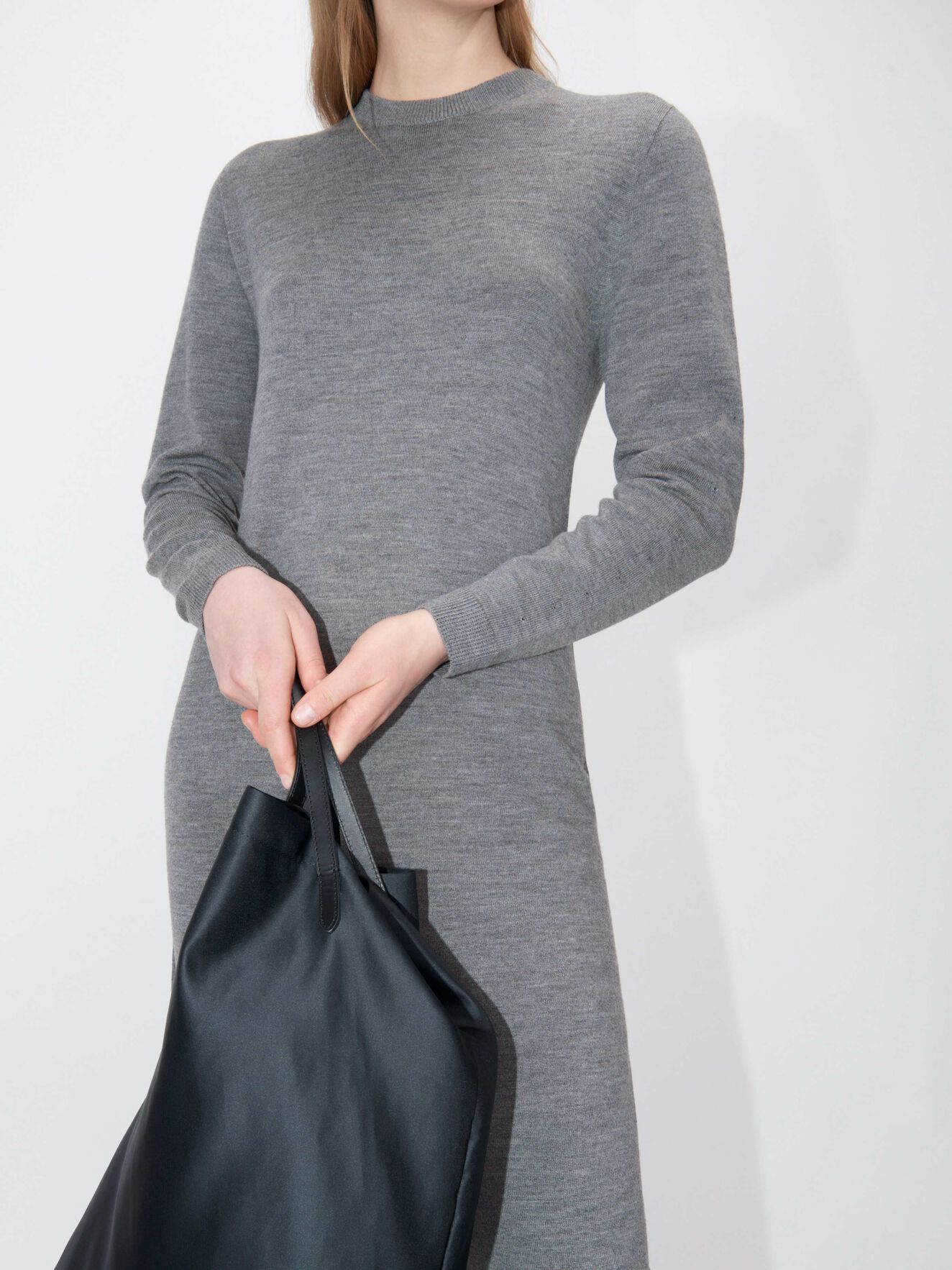 Dianella Dress in Light grey melange from Tiger of Sweden Dianella Dress in Light grey melange from Tiger of Sweden
