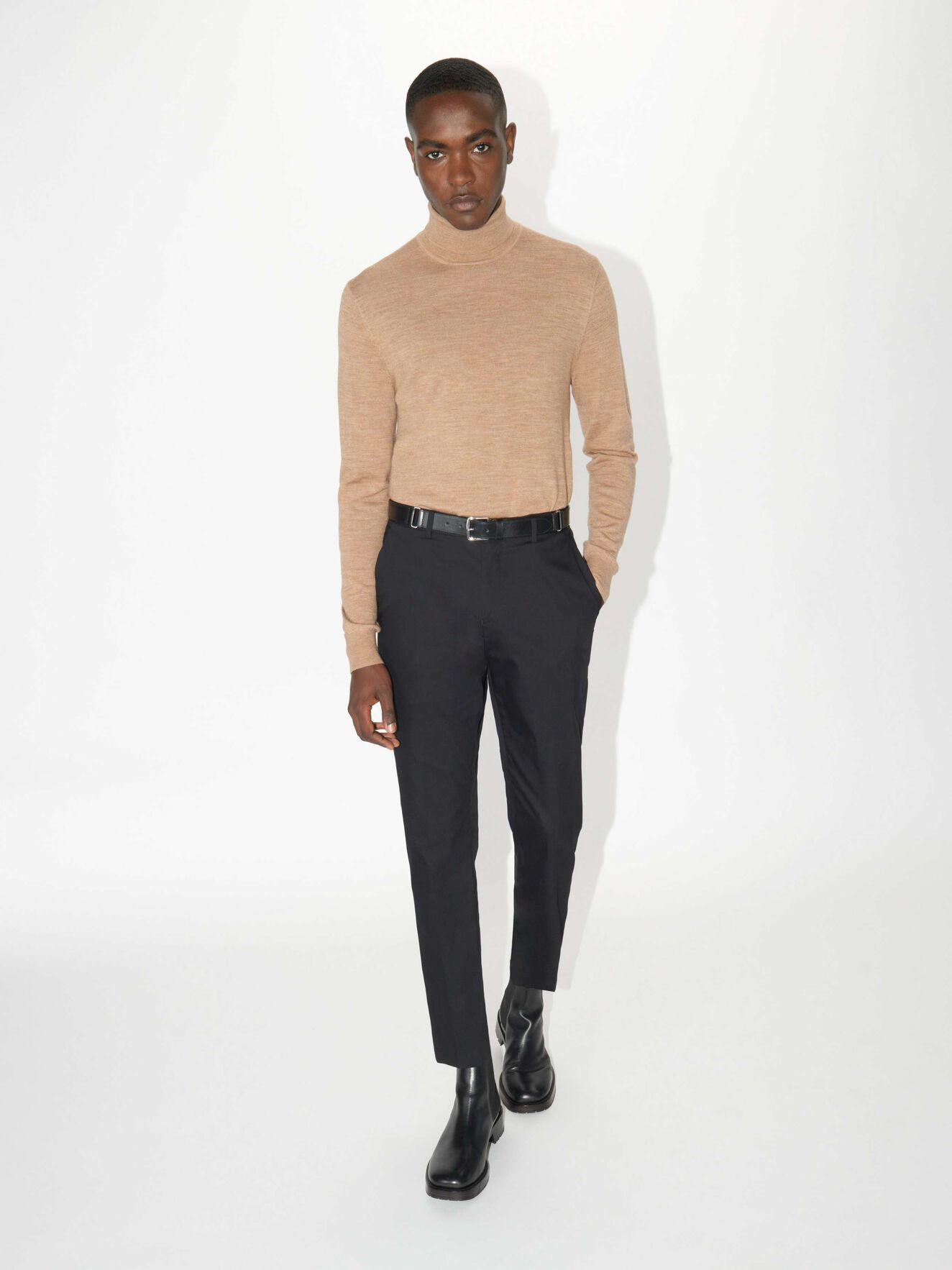 Nevile Pullover in Tiger Eye from Tiger of Sweden Nevile Pullover in Tiger Eye from Tiger of Sweden