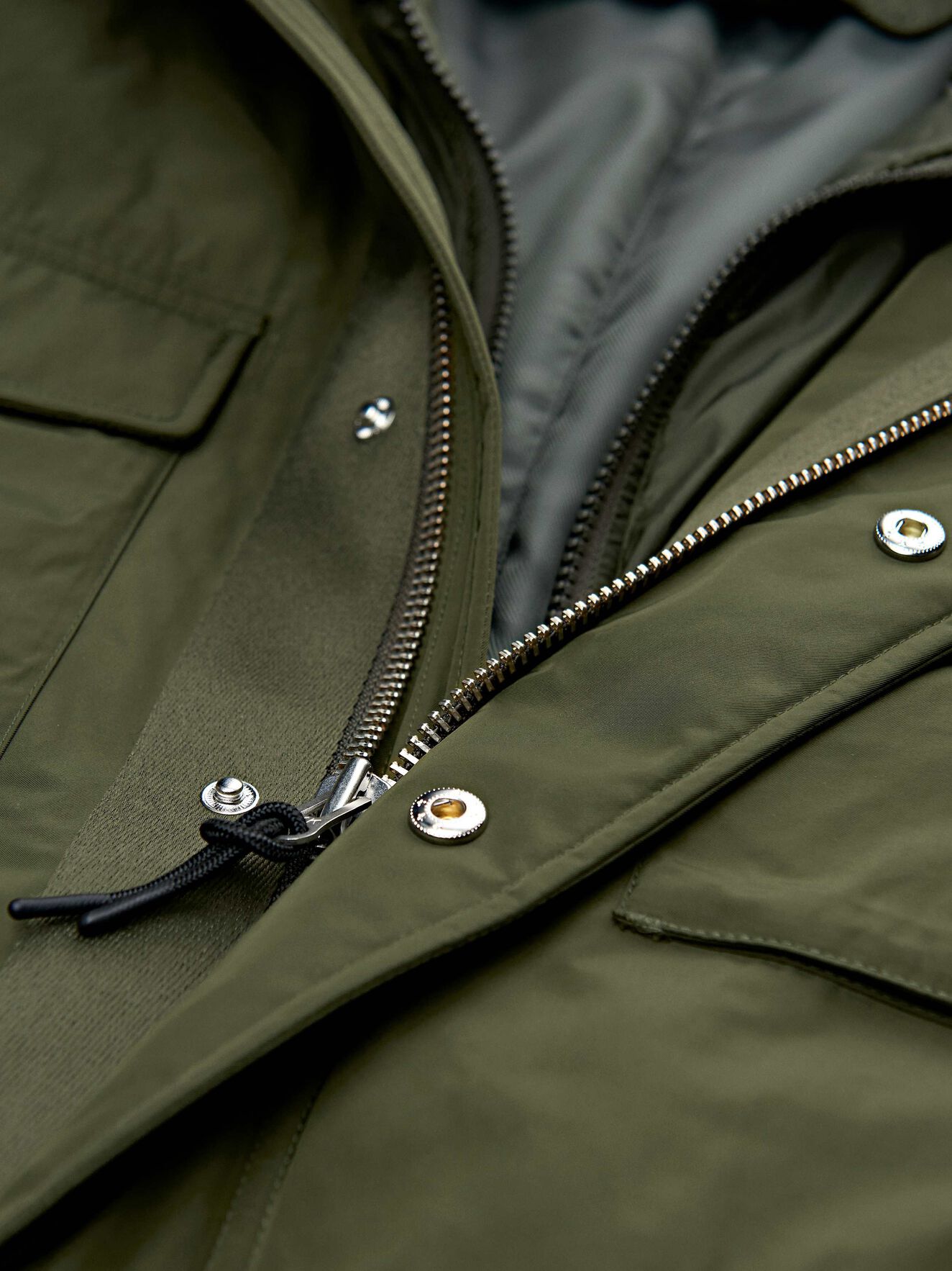 Ossien Jacket in Military Green from Tiger of Sweden Ossien Jacket in Military Green from Tiger of Sweden
