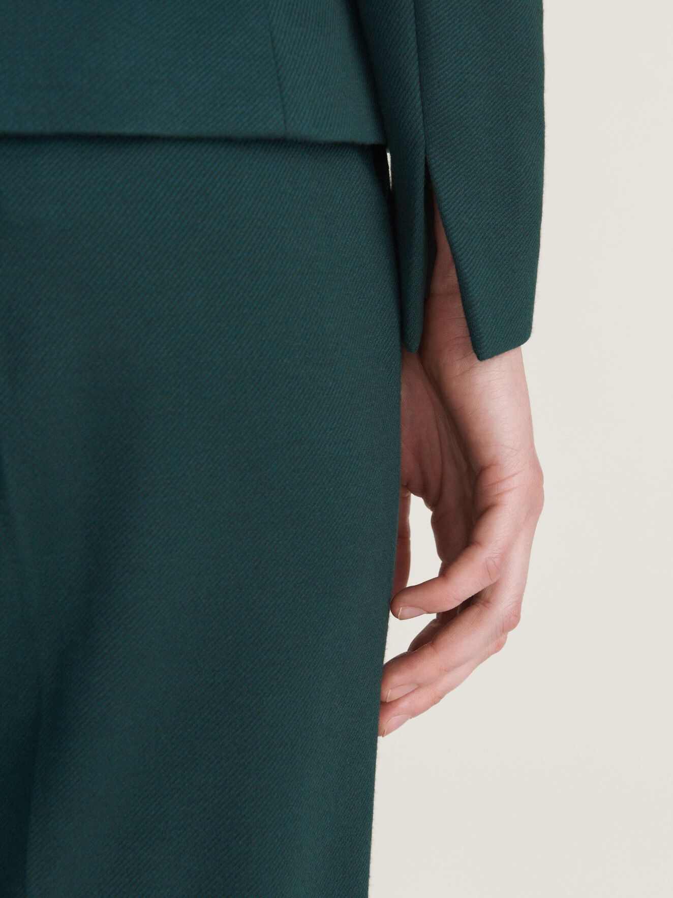 Blossom Trousers in Dark Forest from Tiger of Sweden Blossom Trousers in Dark Forest from Tiger of Sweden