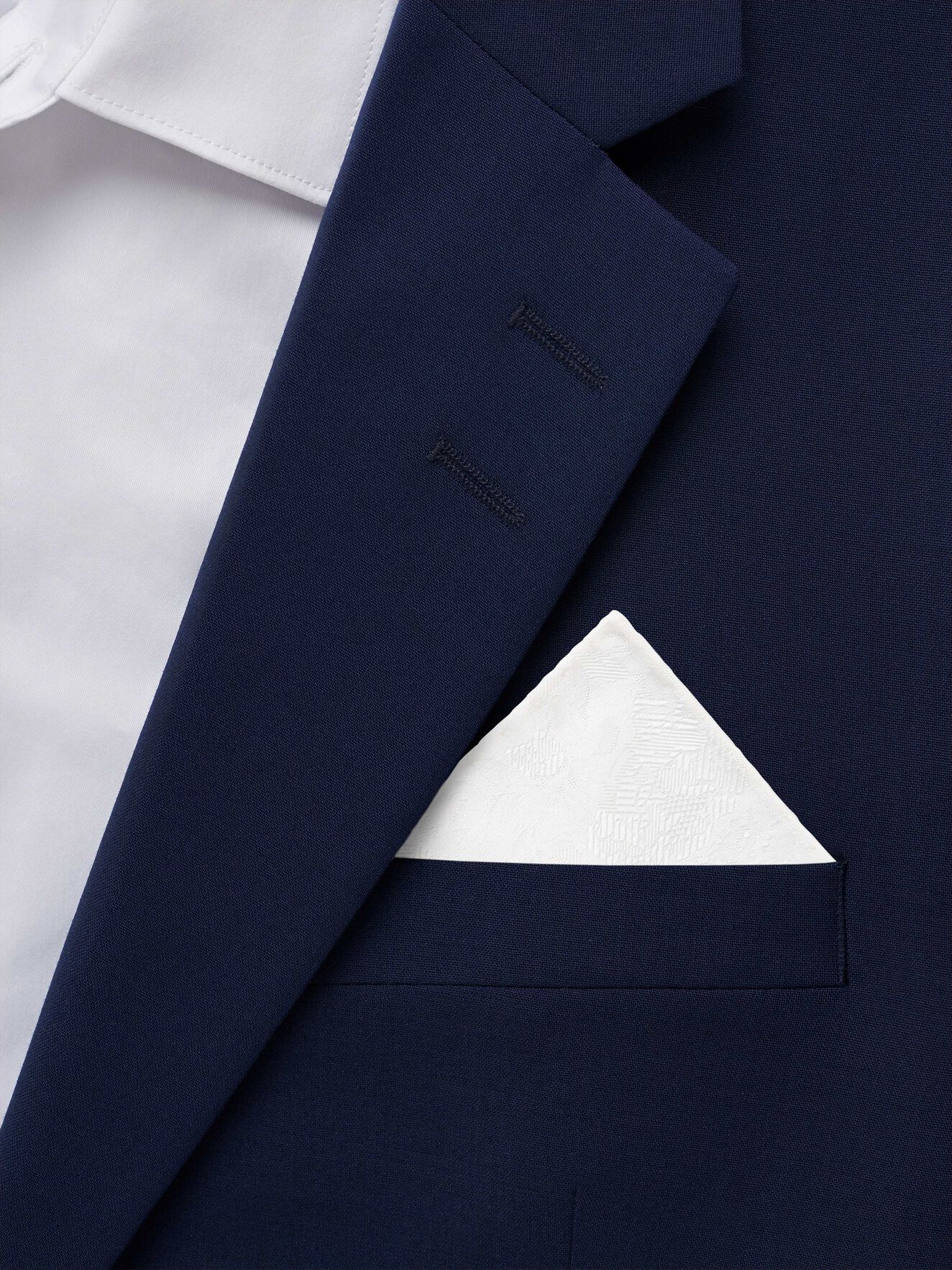 Esburn Handkerchief in Pure white from Tiger of Sweden Esburn Handkerchief in Pure white from Tiger of Sweden
