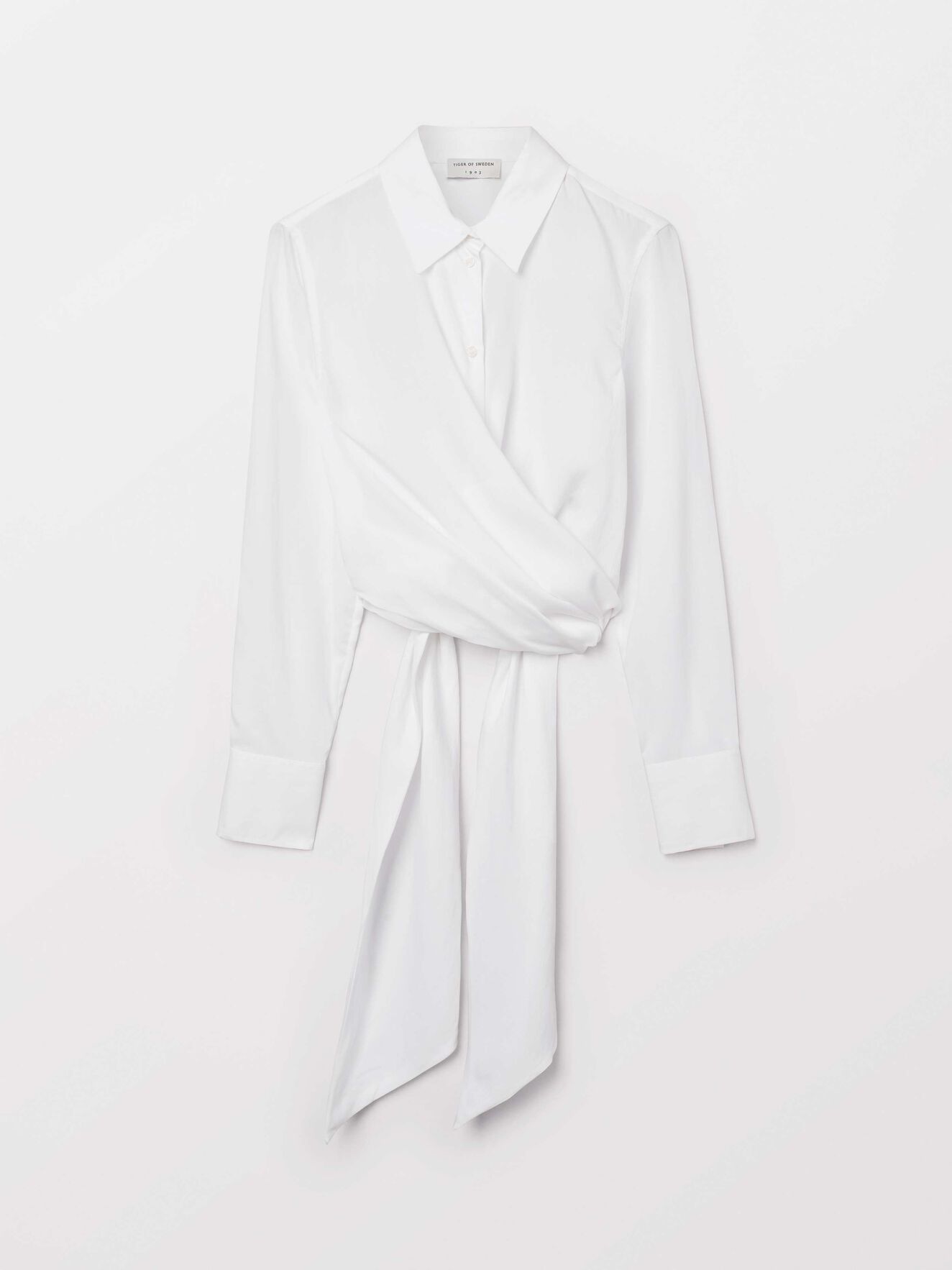 Noka Shirt in Pure white from Tiger of Sweden Noka Shirt in Pure white from Tiger of Sweden