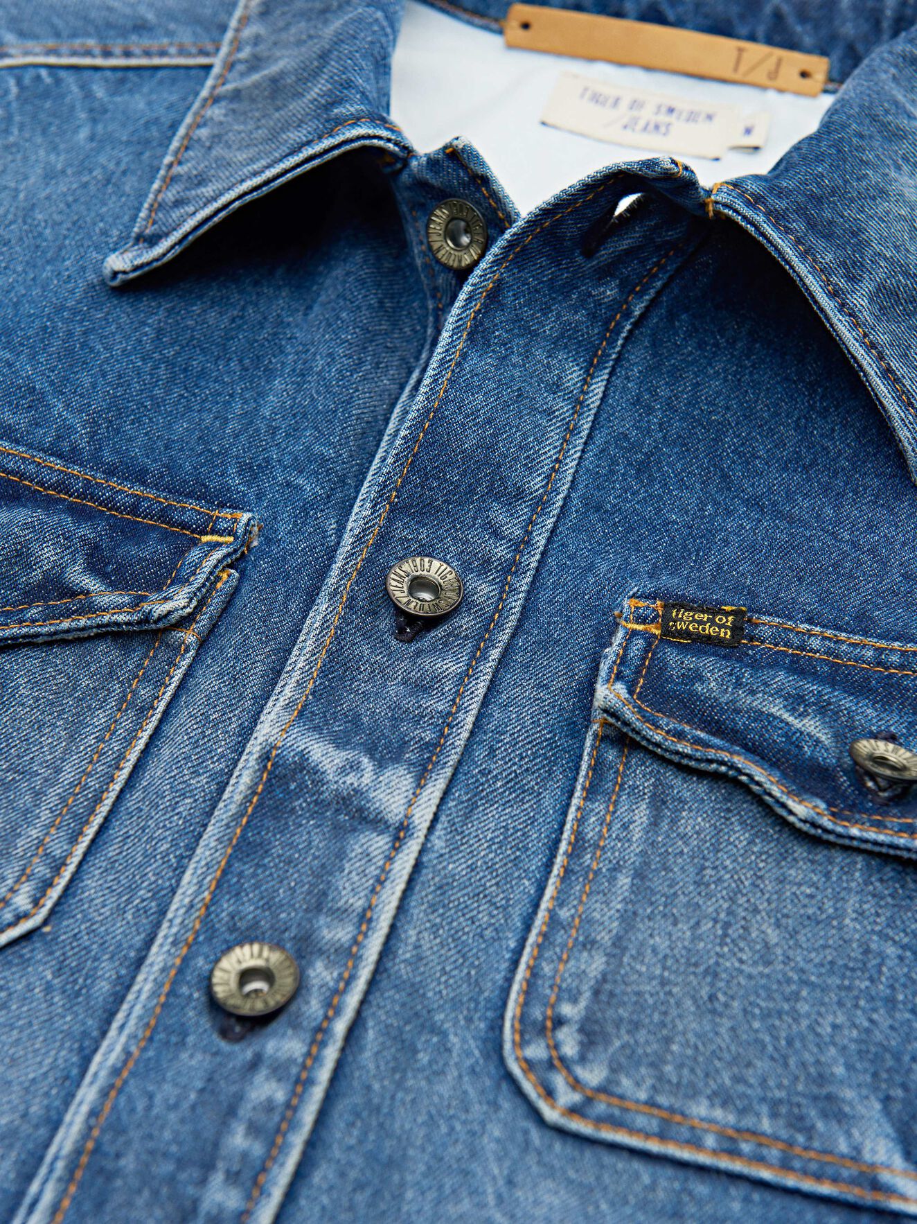 Get Jacket in Medium Blue from Tiger of Sweden Get Jacket in Medium Blue from Tiger of Sweden
