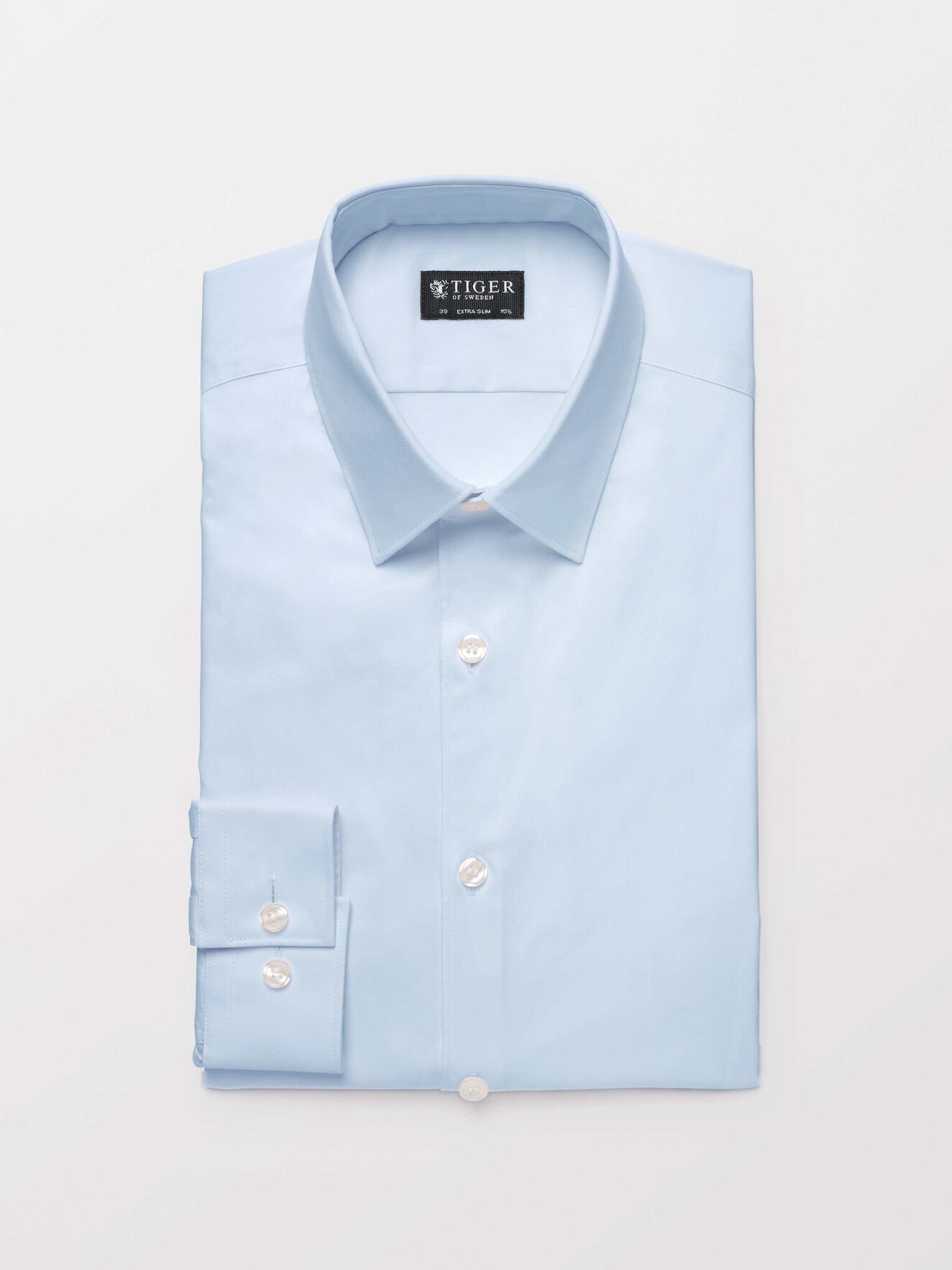 Filbrodie Shirt in Pale blue from Tiger of Sweden Filbrodie Shirt in Pale blue from Tiger of Sweden