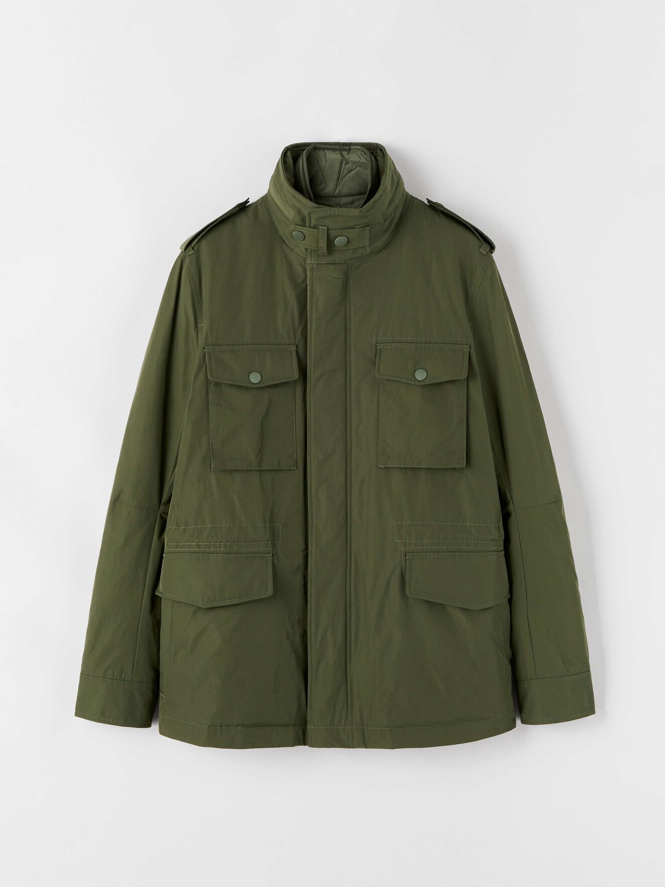 Ossien Jacket in Military Green from Tiger of Sweden Ossien Jacket in Military Green from Tiger of Sweden