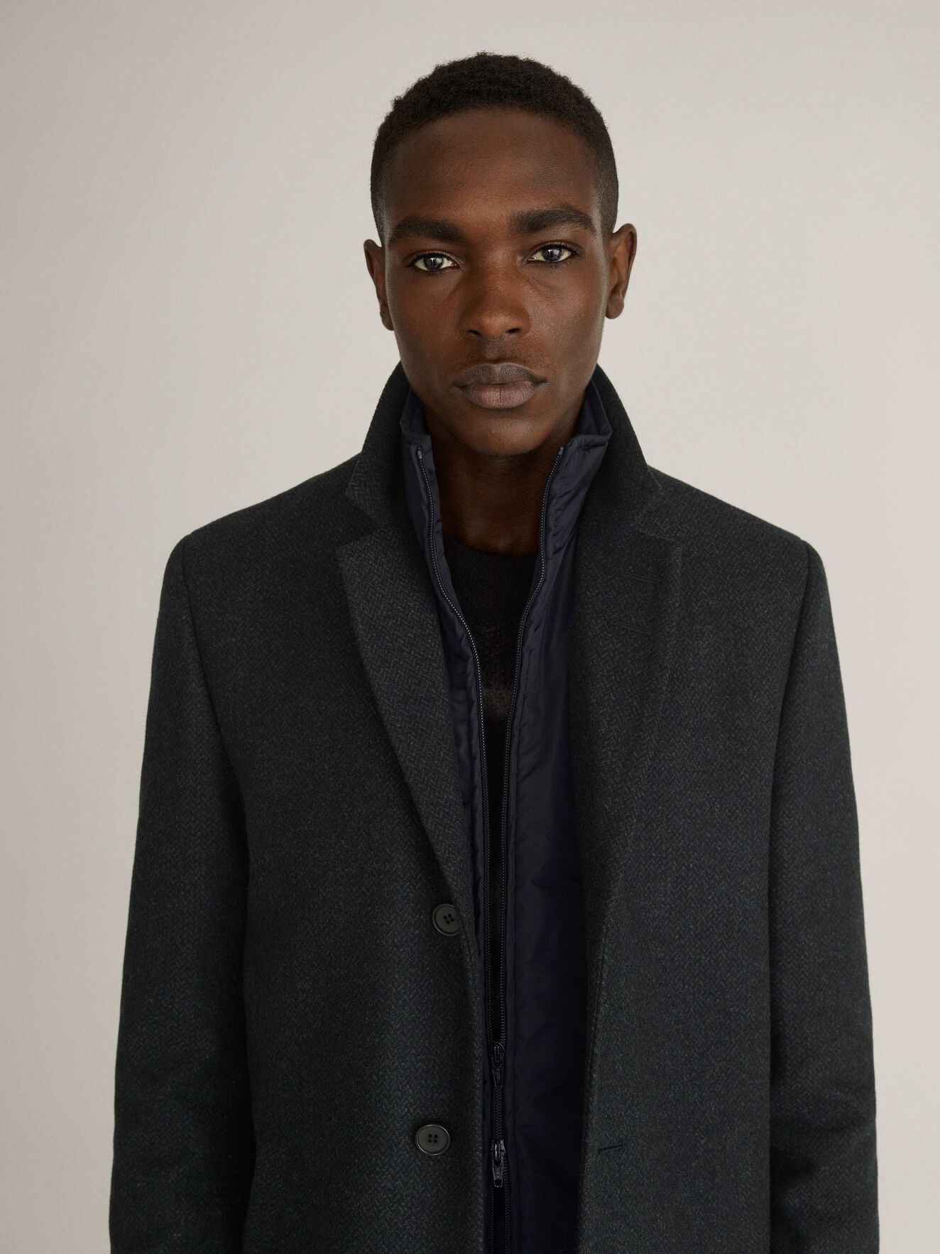 Cemper Coat in Dark grey Mel from Tiger of Sweden Cemper Coat in Dark grey Mel from Tiger of Sweden