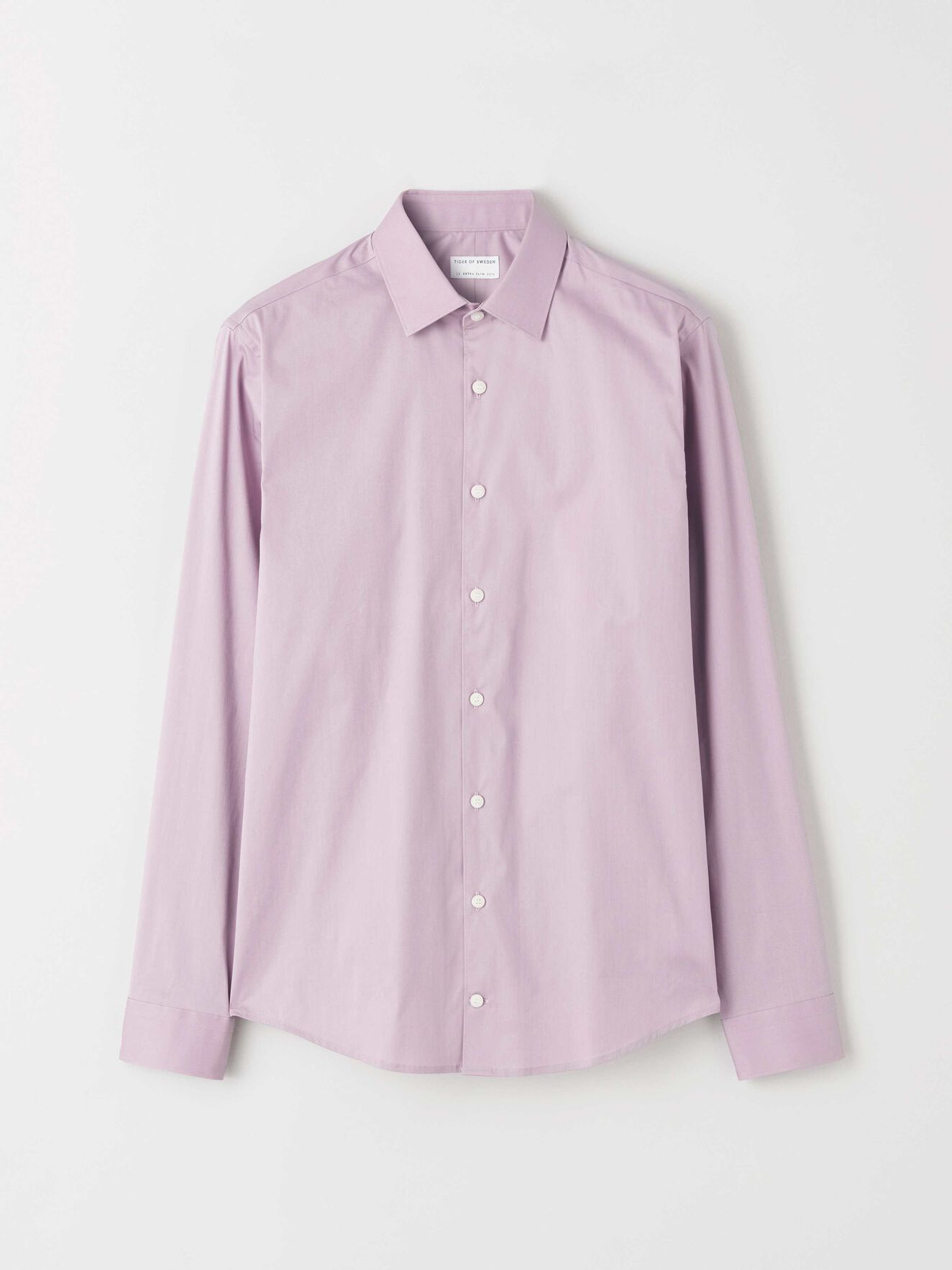 Filbrodie Shirt in Pale Lilac from Tiger of Sweden Filbrodie Shirt in Pale Lilac from Tiger of Sweden