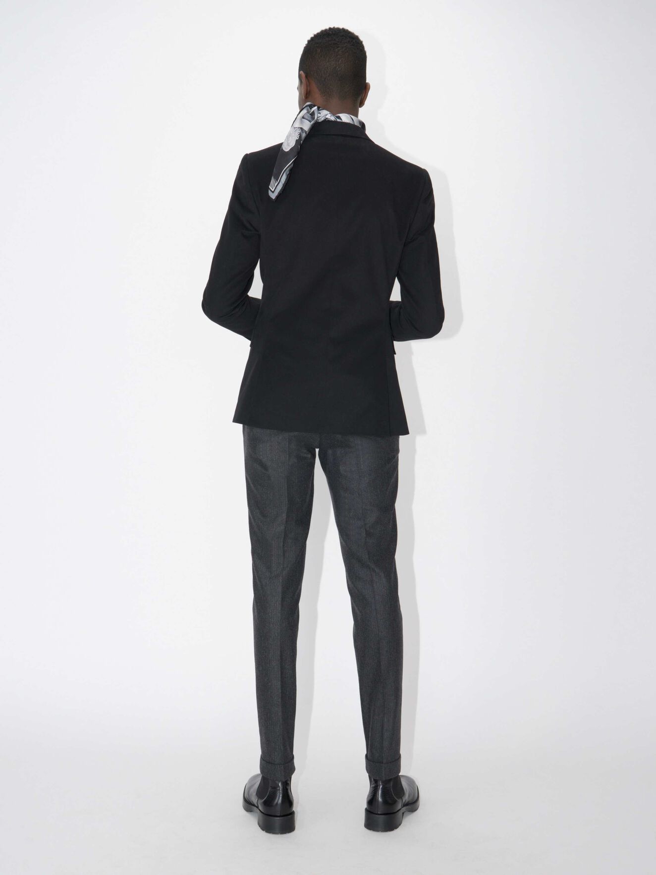 Tretton Trousers in Dark grey Mel from Tiger of Sweden Tretton Trousers in Dark grey Mel from Tiger of Sweden