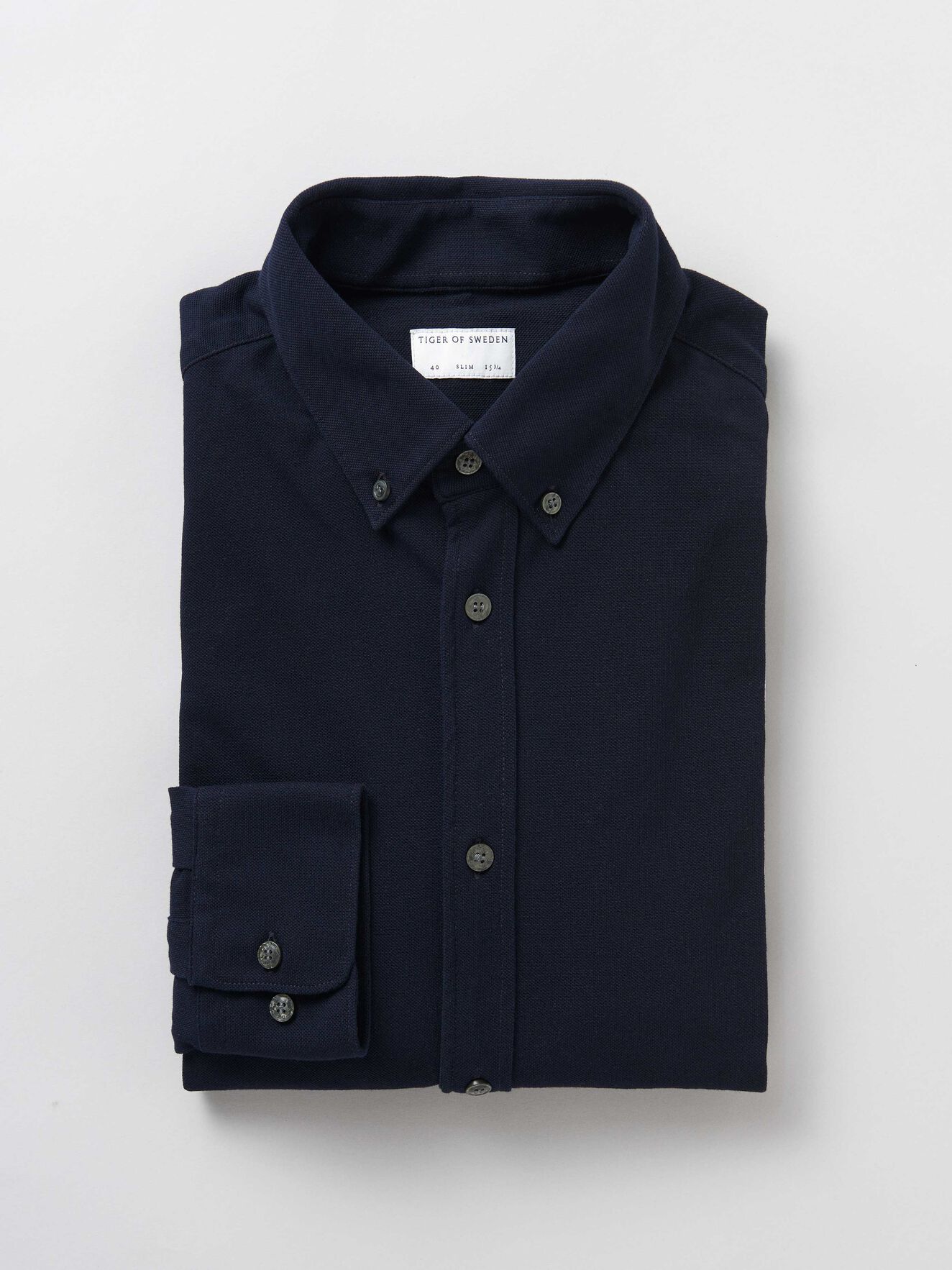 Fenald Shirt in Royal Blue from Tiger of Sweden Fenald Shirt in Royal Blue from Tiger of Sweden