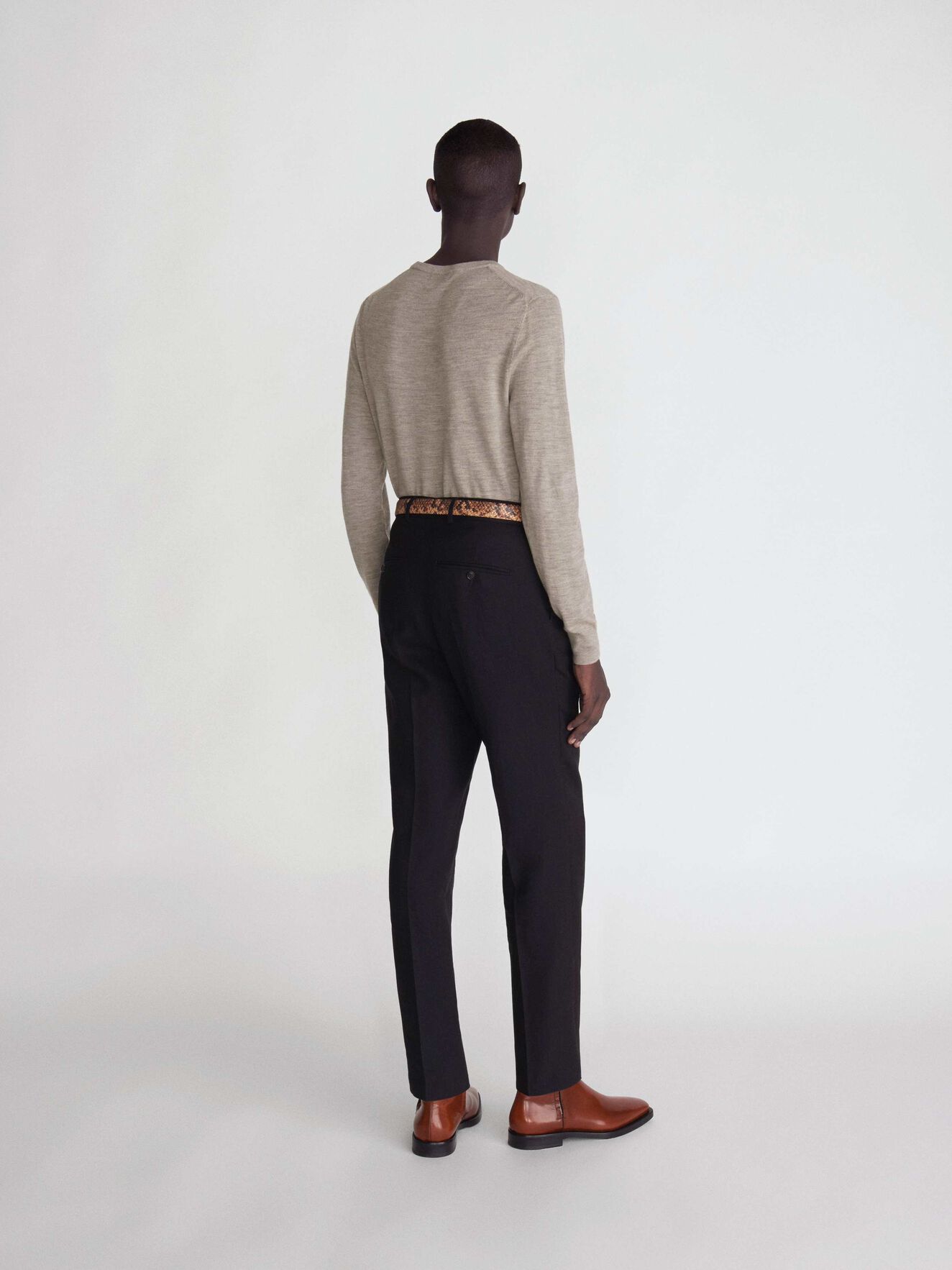 Nichols Pullover in Irish Cream from Tiger of Sweden Nichols Pullover in Irish Cream from Tiger of Sweden