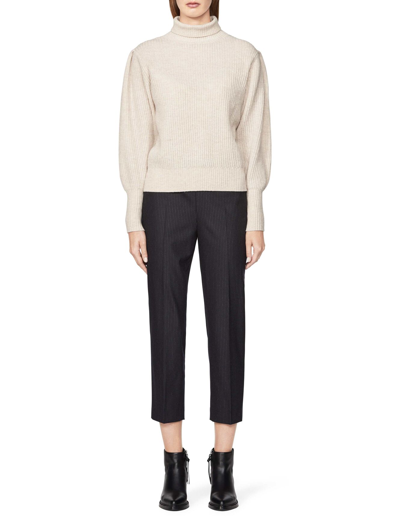 GLEBA SWEATER in Almond from Tiger of Sweden GLEBA SWEATER in Almond from Tiger of Sweden
