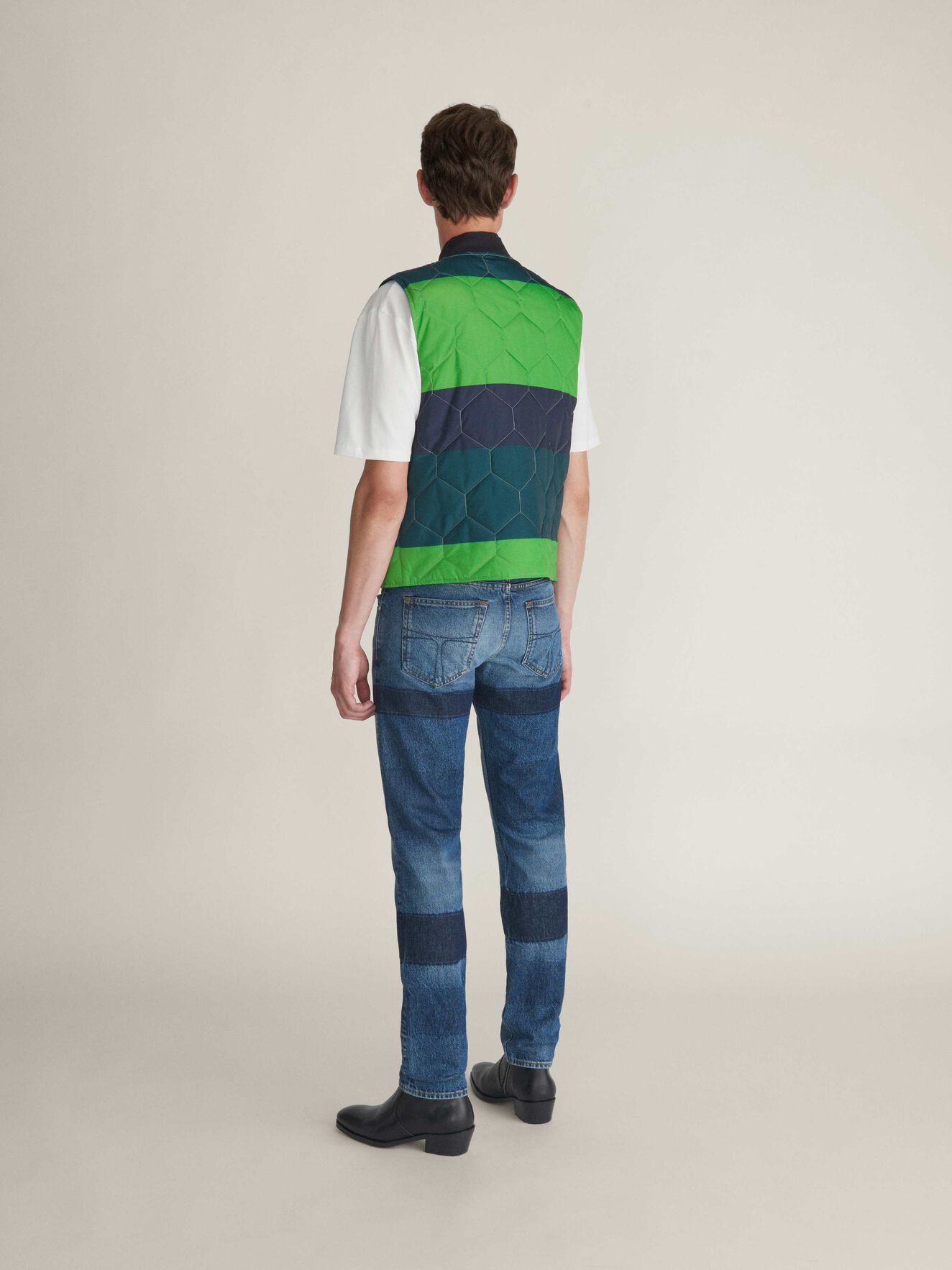 Roil St Waistcoat in Pattern from Tiger of Sweden Roil St Waistcoat in Pattern from Tiger of Sweden