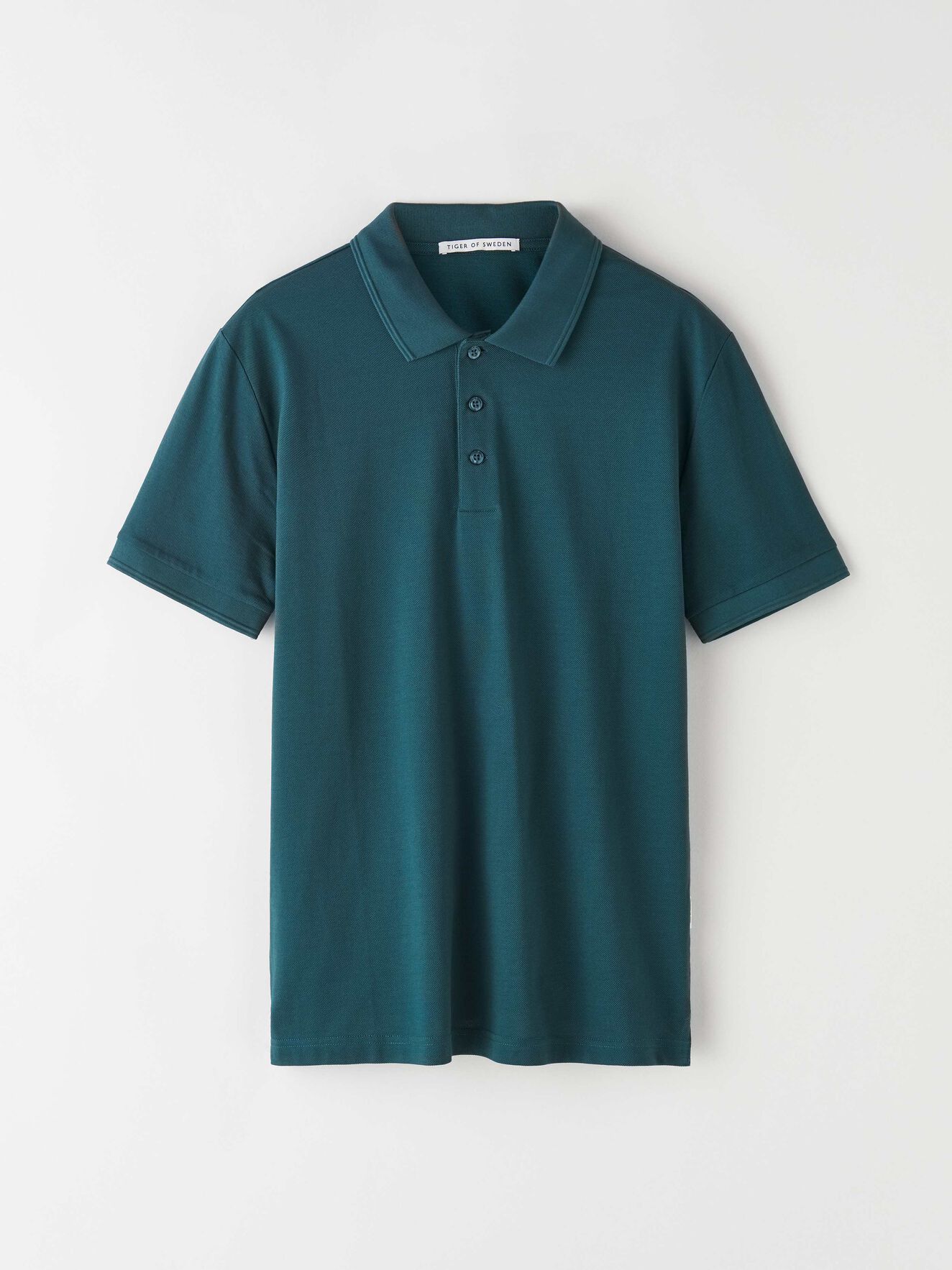 Darios Polo Shirt in Army Petrol from Tiger of Sweden Darios Polo Shirt in Army Petrol from Tiger of Sweden