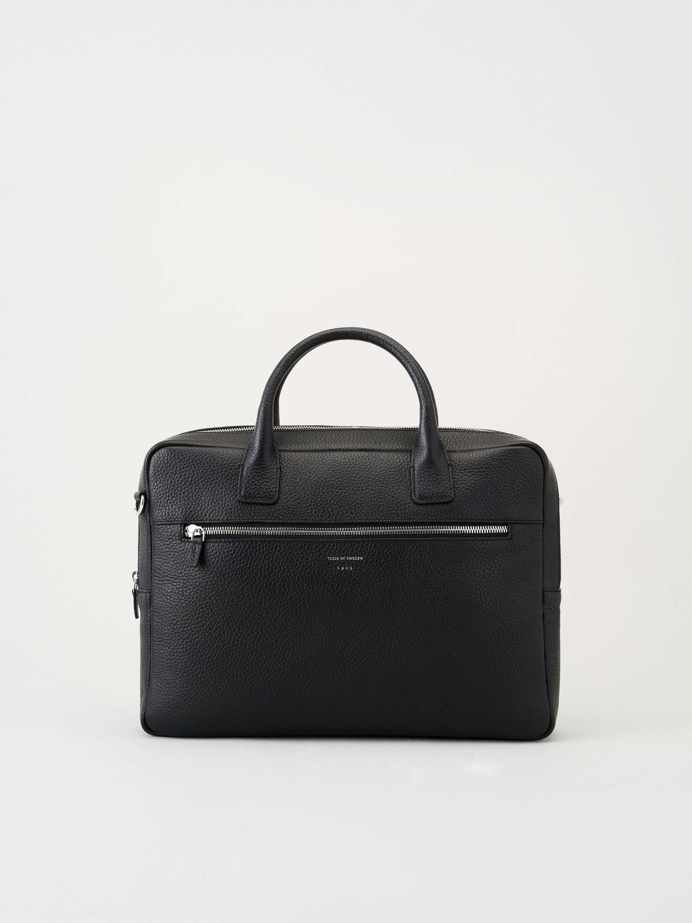briefcase with shoulder strap