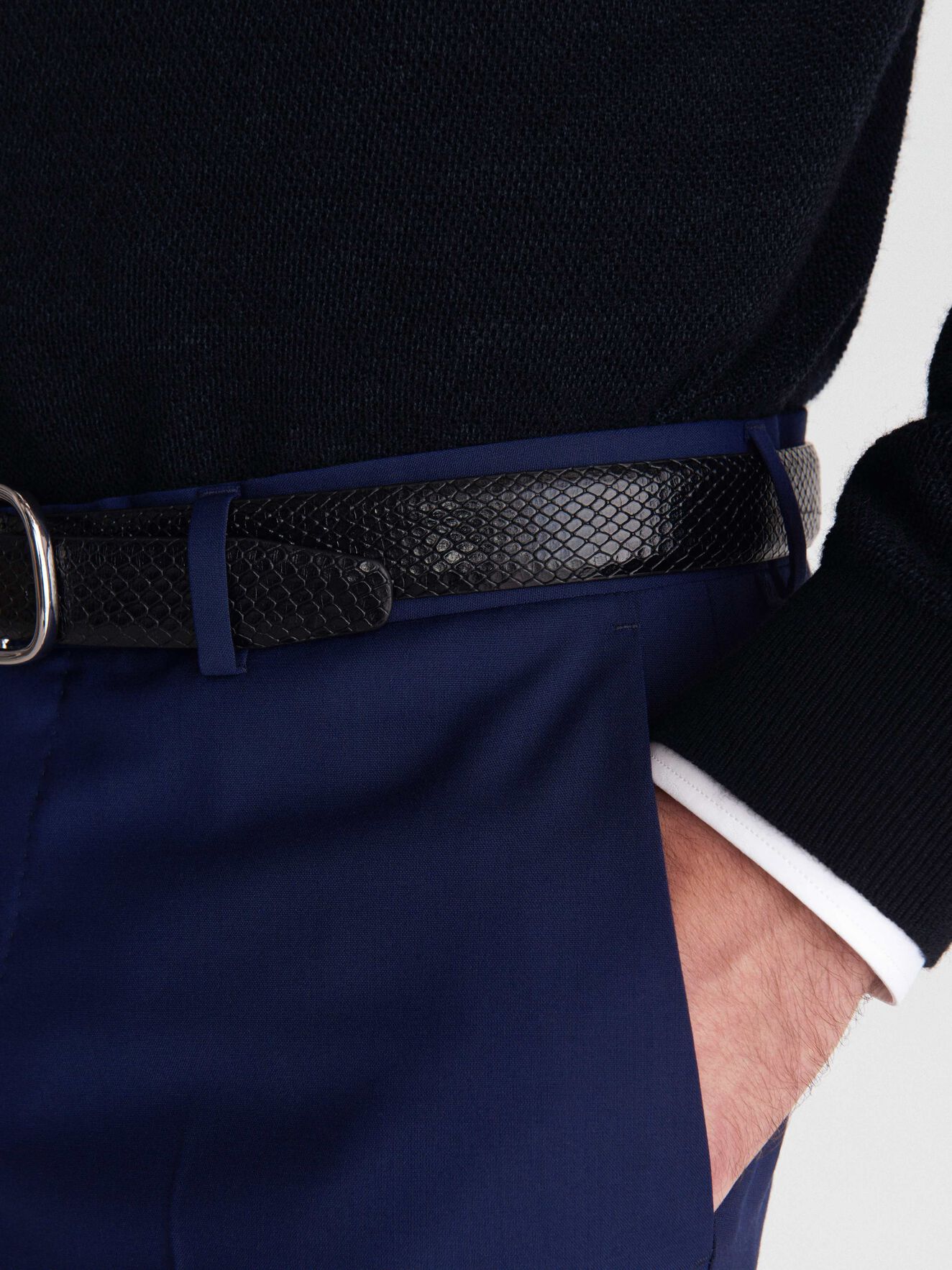 Tordon Hose in Blue from Tiger of Sweden Tordon Hose in Blue from Tiger of Sweden