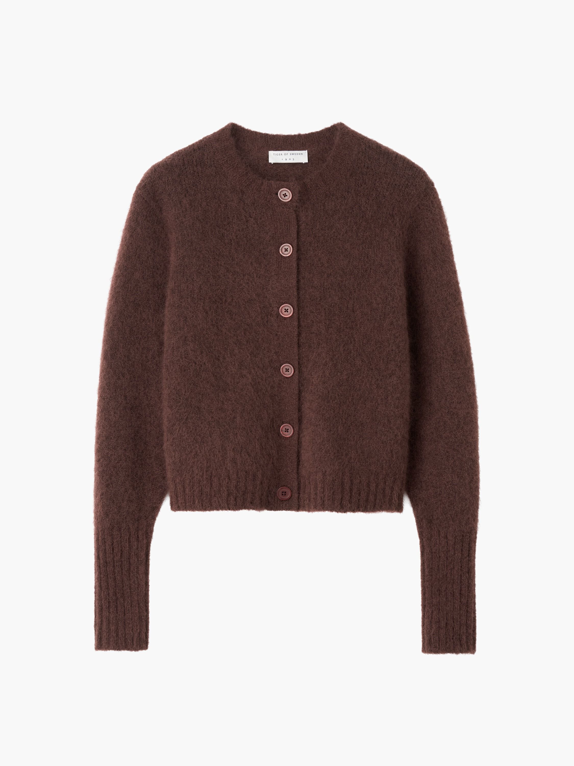 Leonie Mohair Wool Cardigan