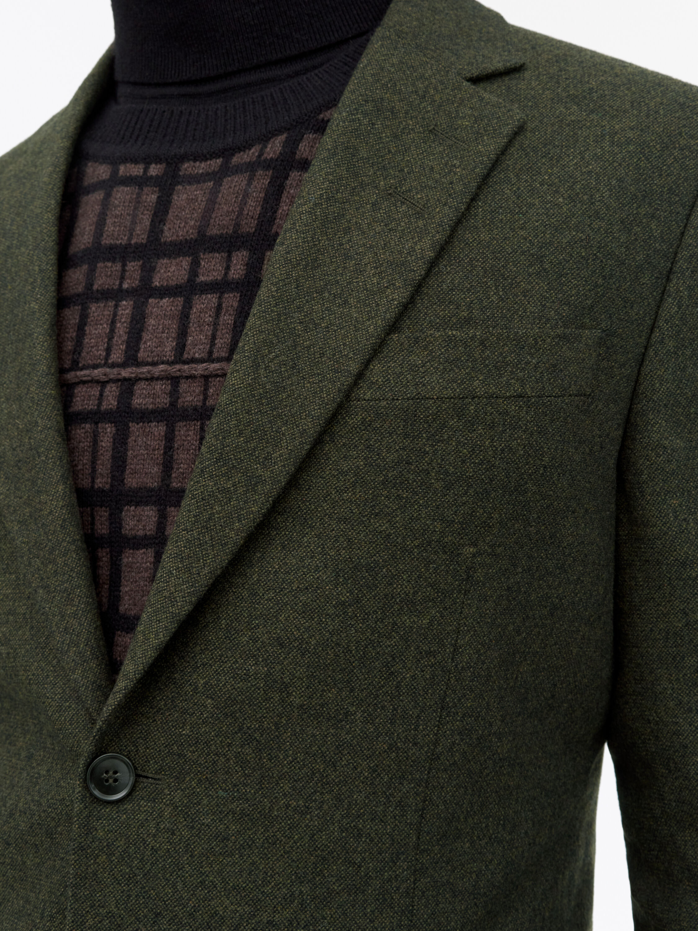 Justin Brushed Wool Suit