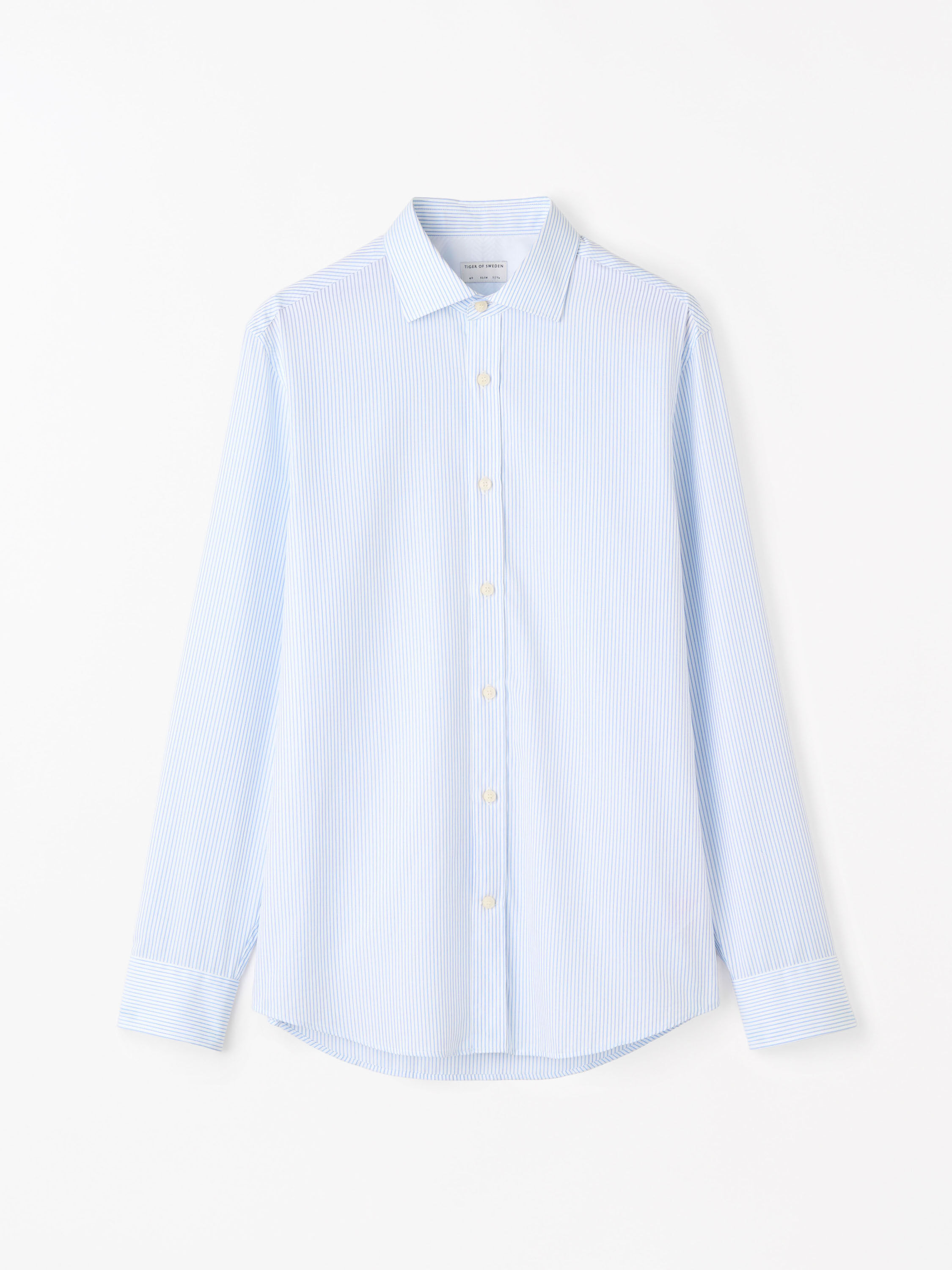 Adley C Cotton Stripe Shirt