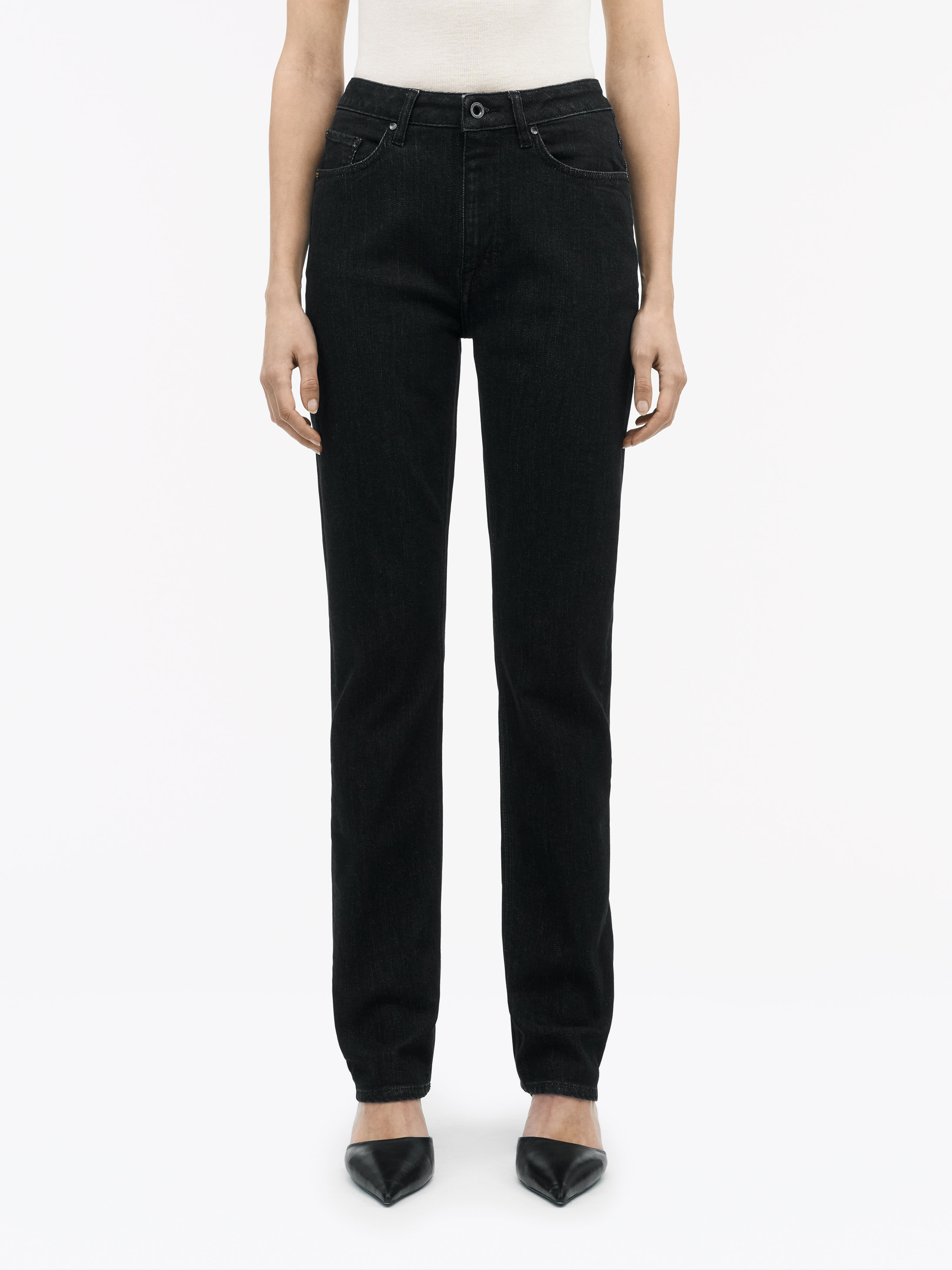 Maggie Slim Straight Jeans